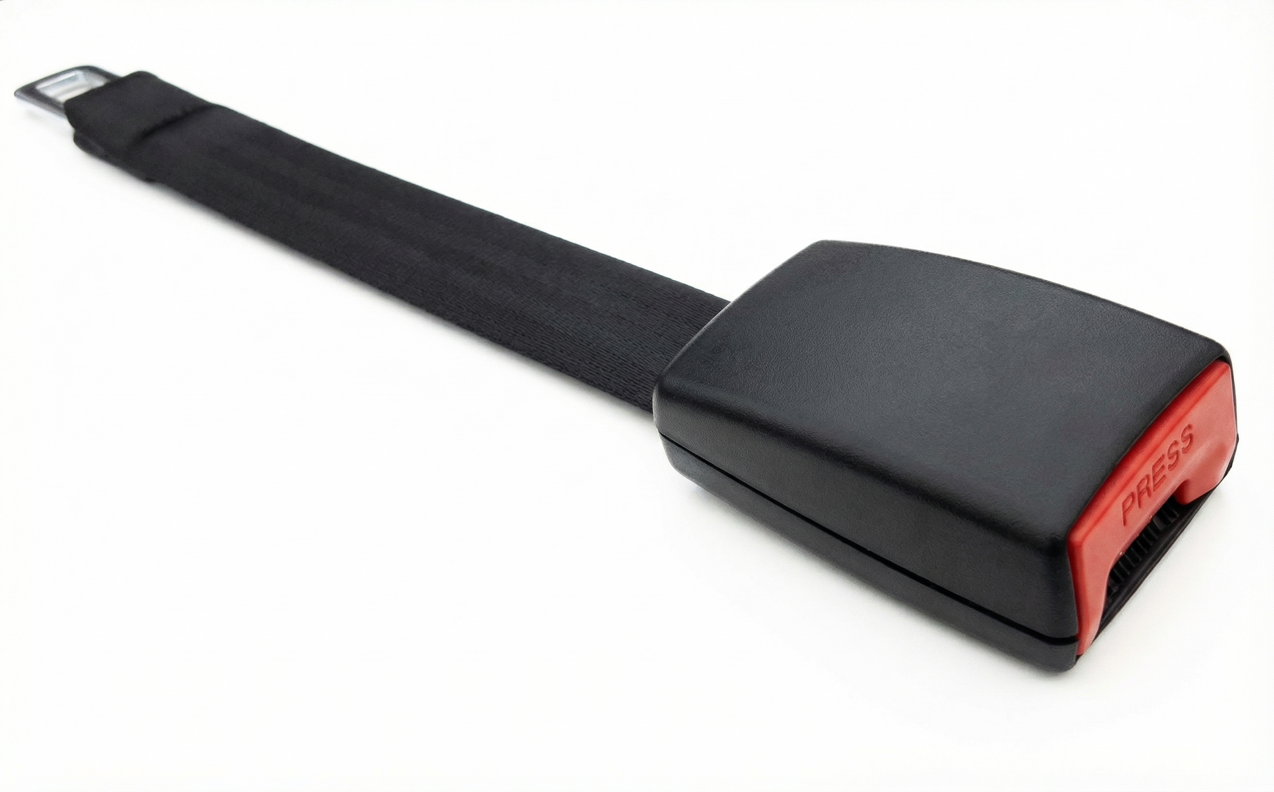 2004 Subaru Impreza Black Seat Belt Buckle with Pretensioner - Front (Used OEM)