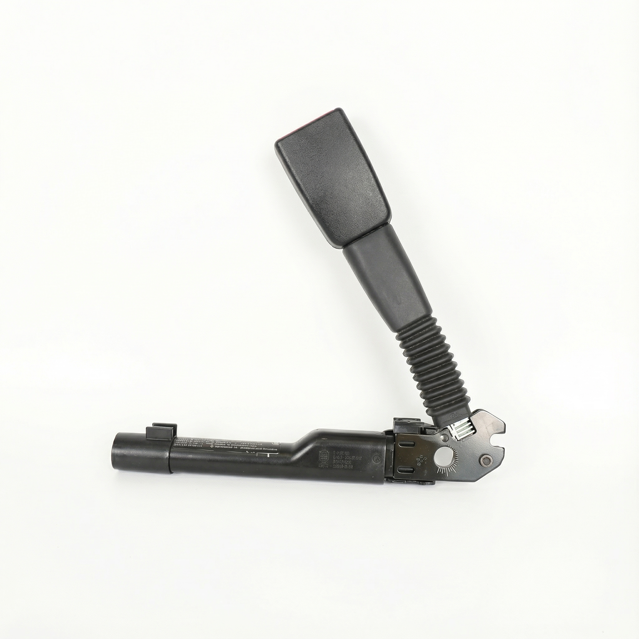 2008 BMW M3 Black Seat Belt Buckle with Pretensioner - Front (Used OEM)