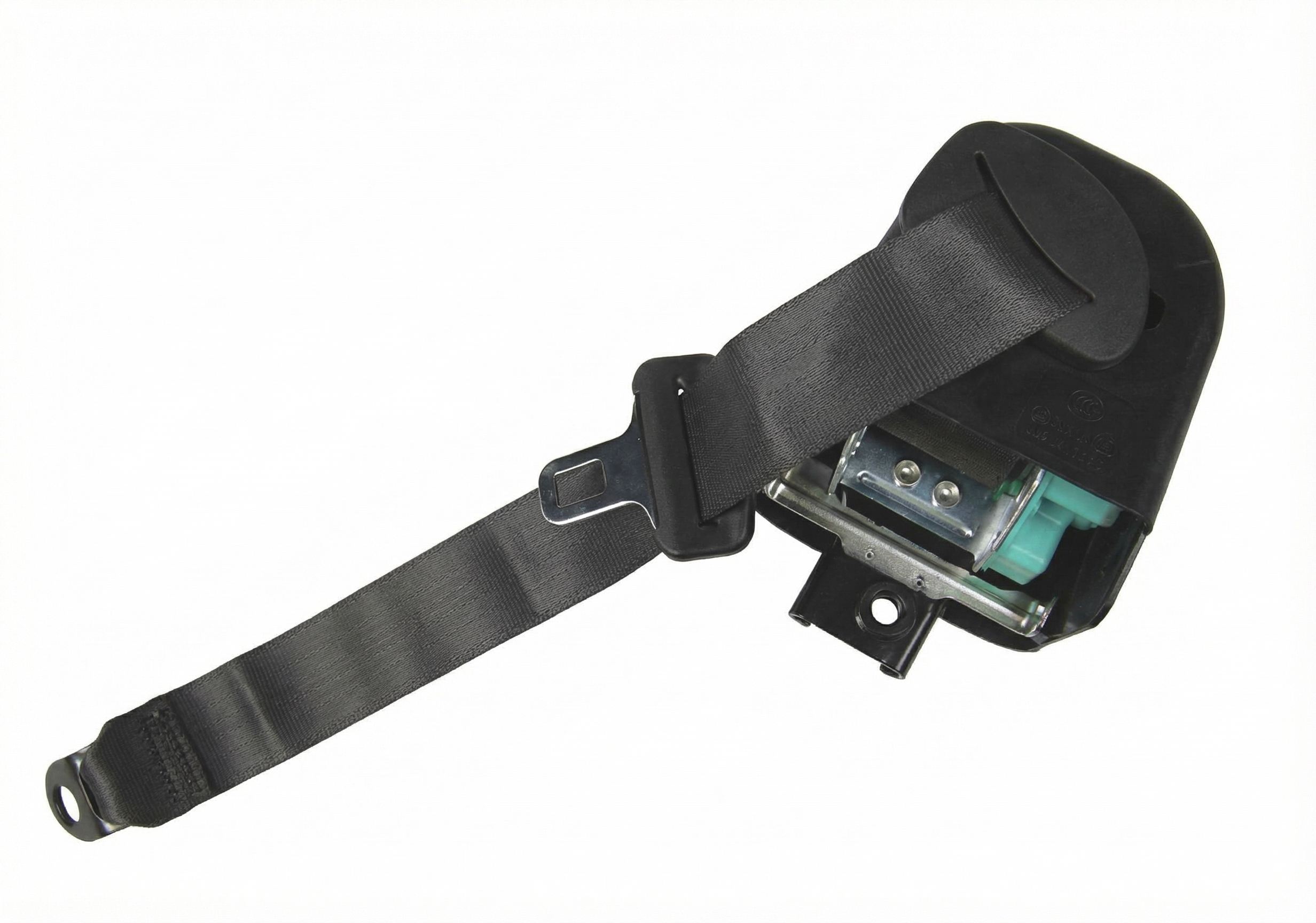 2006-2008 INFINITI FX35 Black Seat Belt Buckle with Pretensioner - Front (Used OEM)