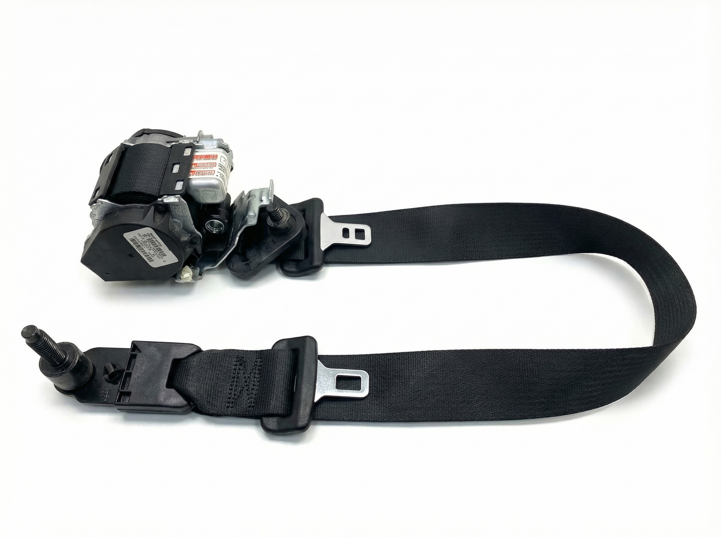2008-2011 Mazda Tribute Gray Seat Belt Buckle with Pretensioner - Front (Used OEM)