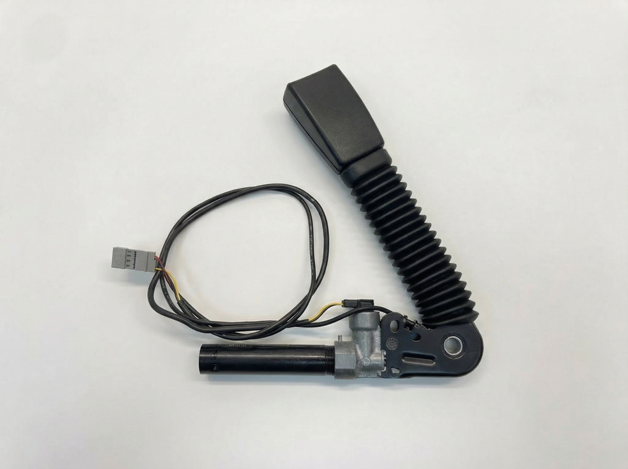 2007-2015 Mini Cooper Black Seat Belt Buckle with Pretensioner - Front (Used OEM)