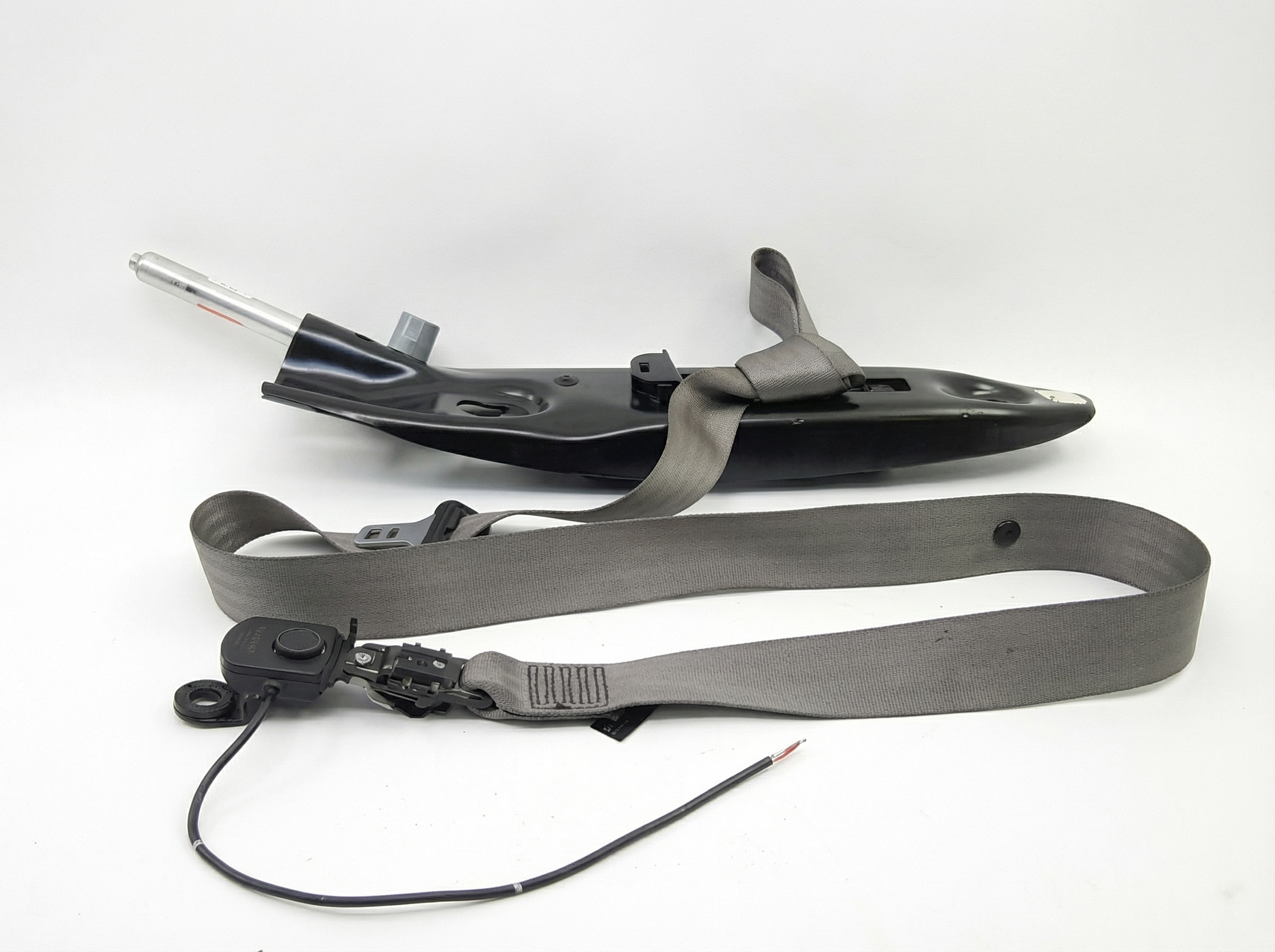 2005-2011 Volvo XC90 Tan Seat Belt Pretensioner Assembly - Front, Right (Passenger) (Used OEM)