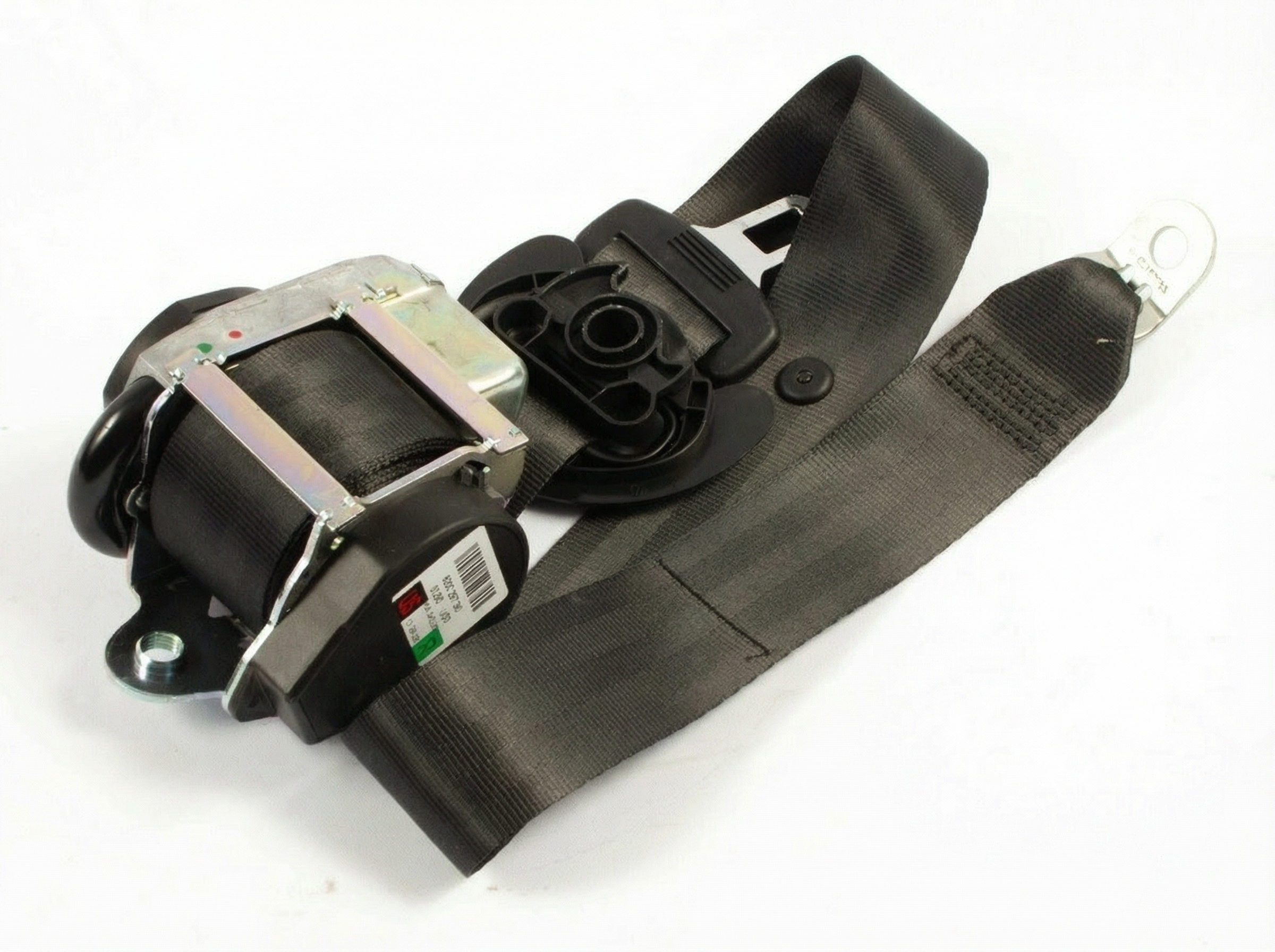 2009-2017 Volkswagen CC Black Seat Belt Retractor with Pretensioner - Front (Used OEM)