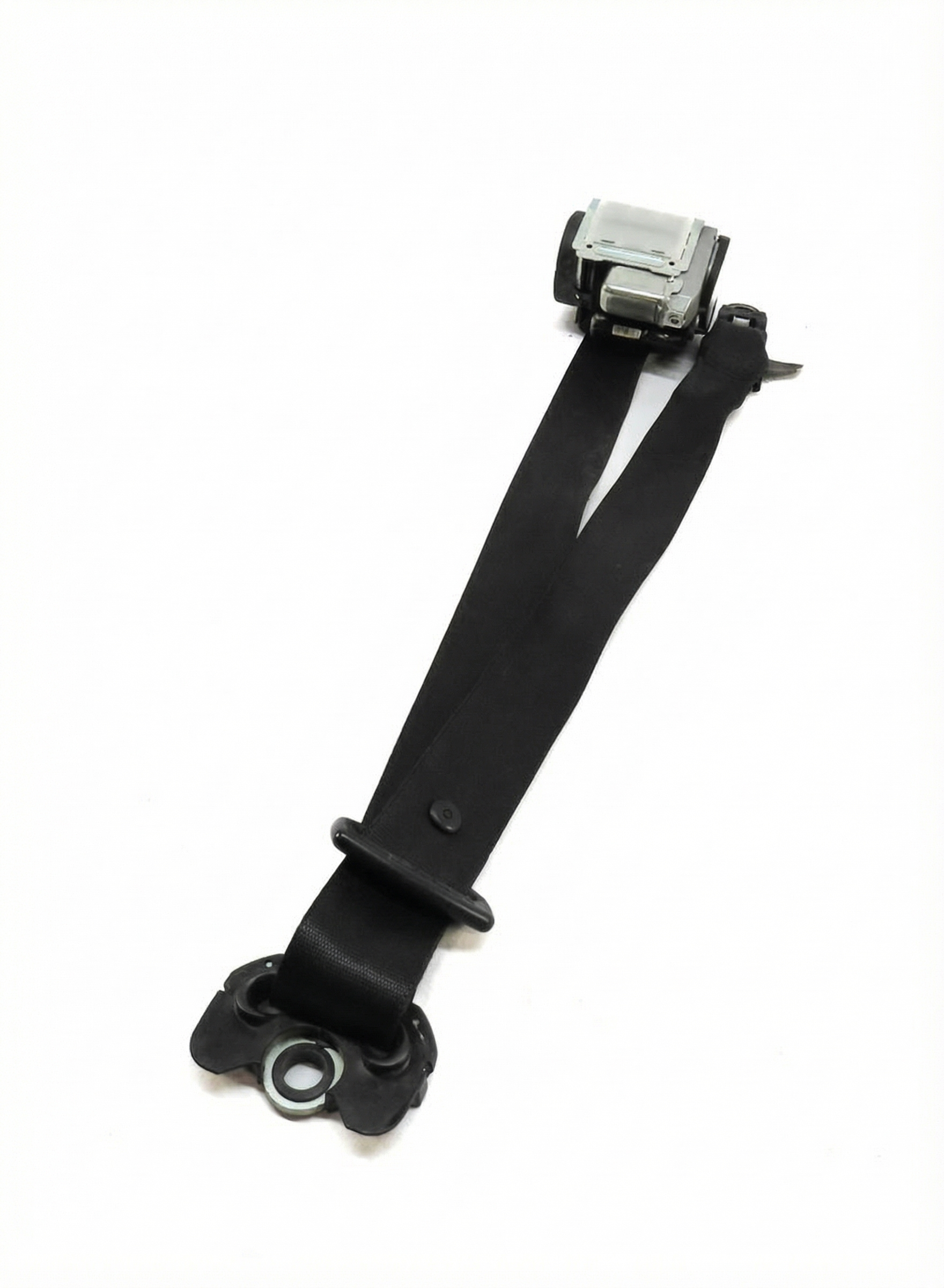 2006 Porsche Cayenne Gray Seat Belt Buckle with Pretensioner - Front, Left (Driver) (Used OEM)