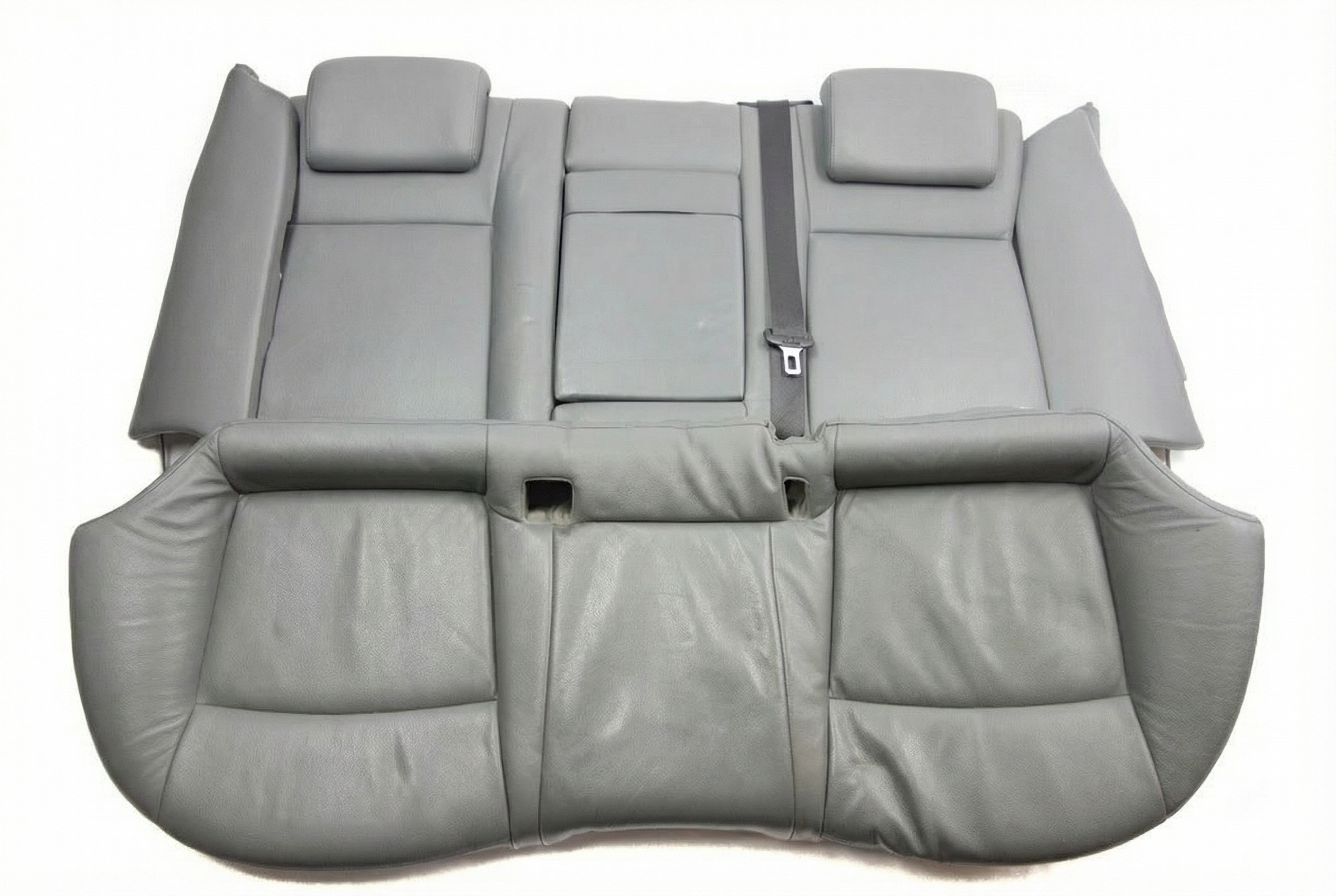 1999-2001 Saab 9-5 Gray Seat Belt Retractor Assembly with Pretensioner - Front, Left (Driver) (Used OEM)