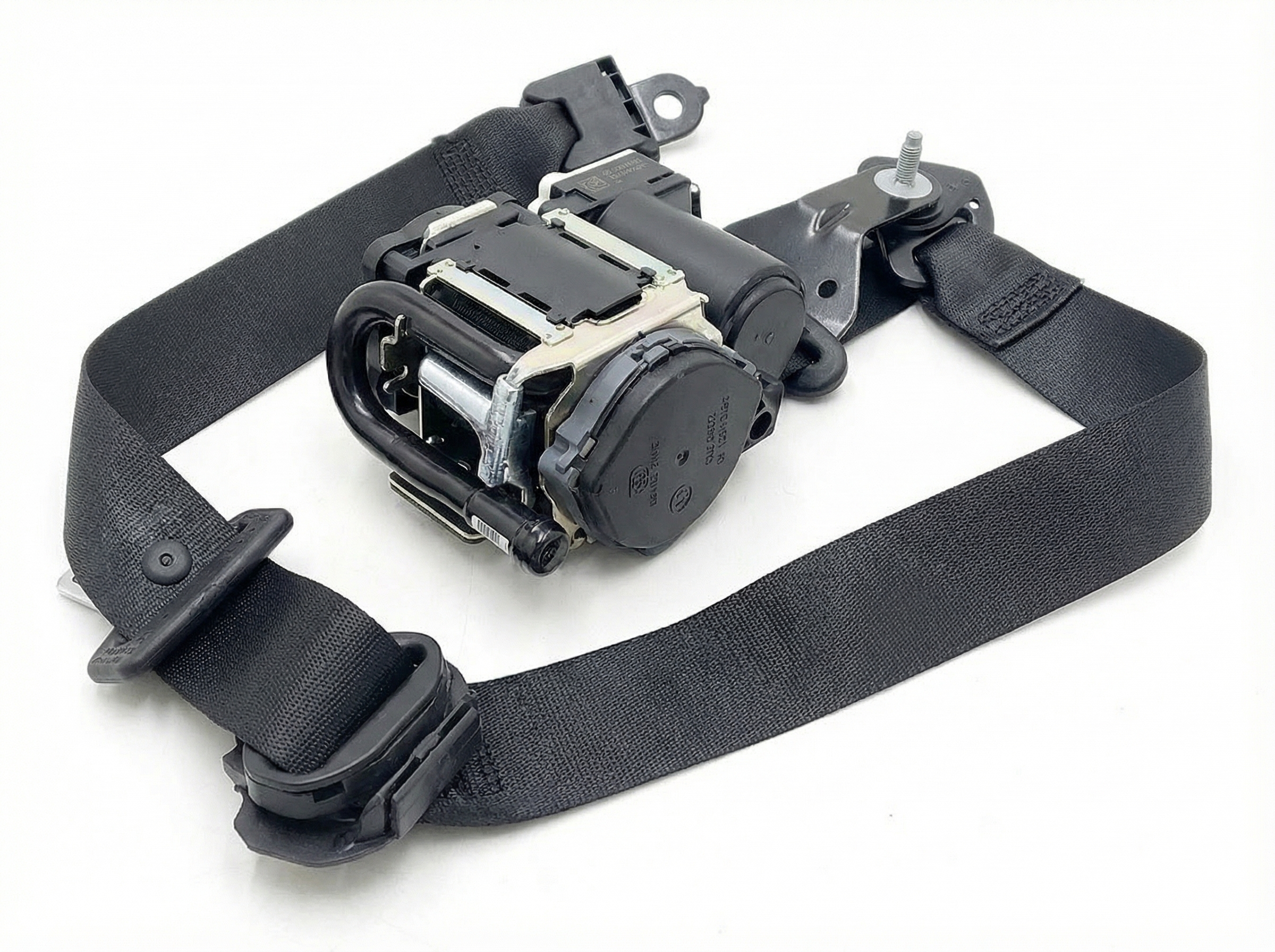 2013-2014 Mercedes-Benz CLS550 Gray Seat Belt Buckle with Pretensioner - Front (Used OEM)