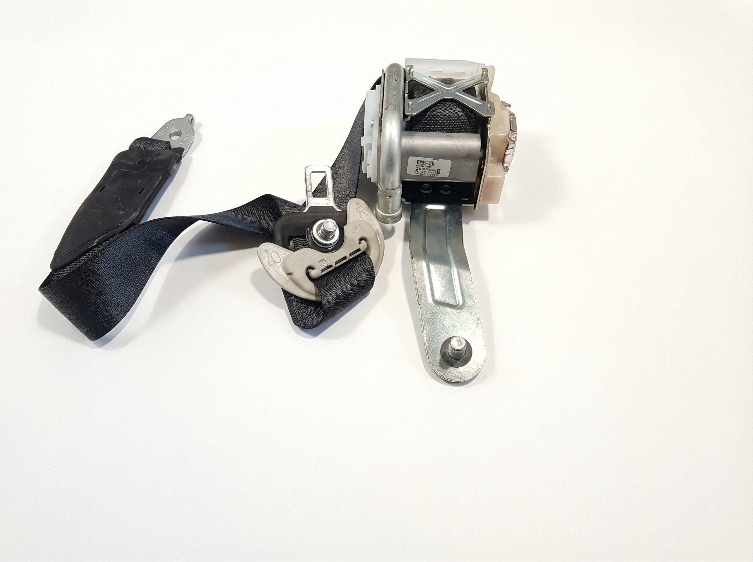 2014-2015 Acura ILX Tan Seat Belt Buckle with Pretensioner - Front (Used OEM)