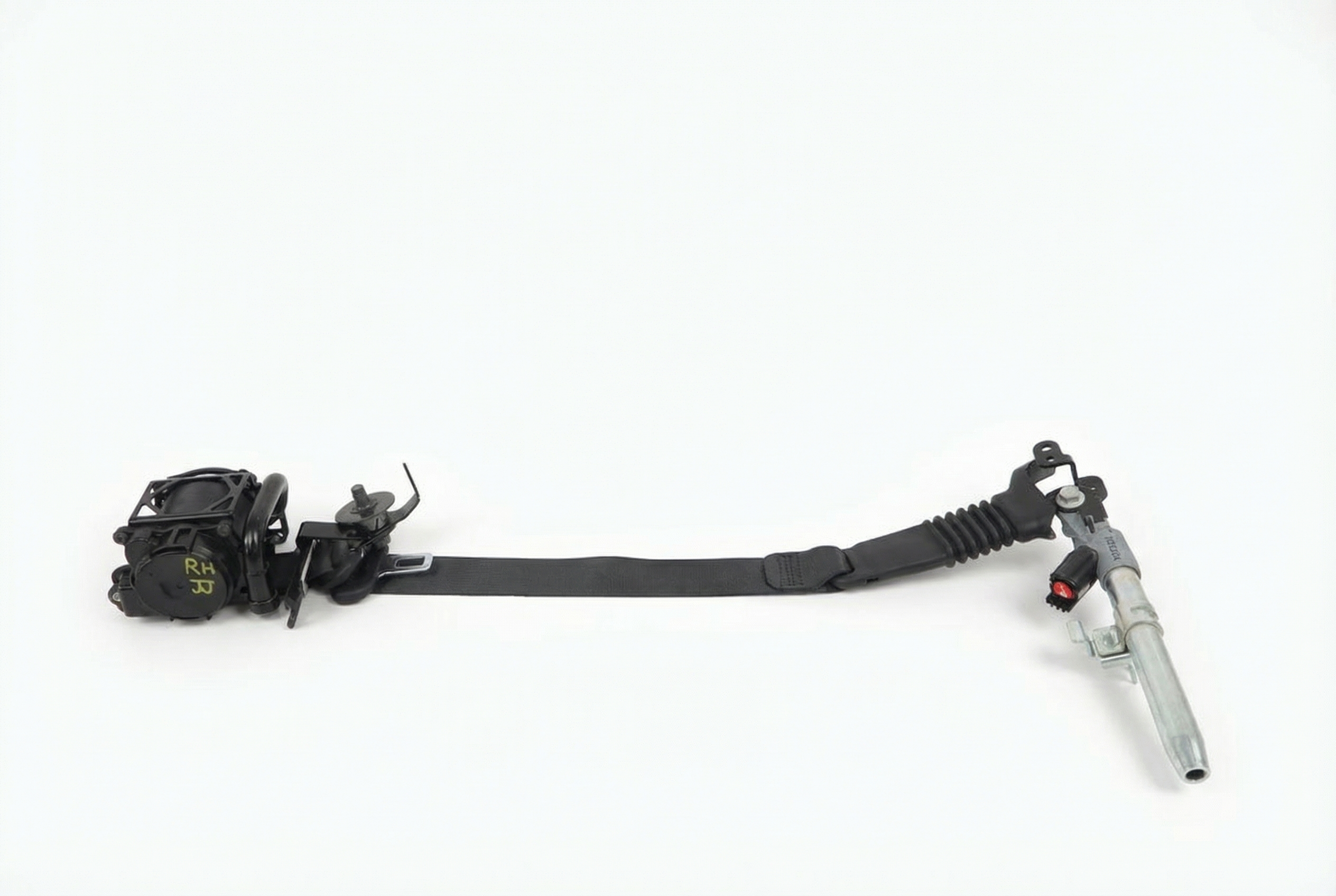 2013-2016 Mazda MX-5 Miata Black Seat Belt Assembly - Front (Used OEM)