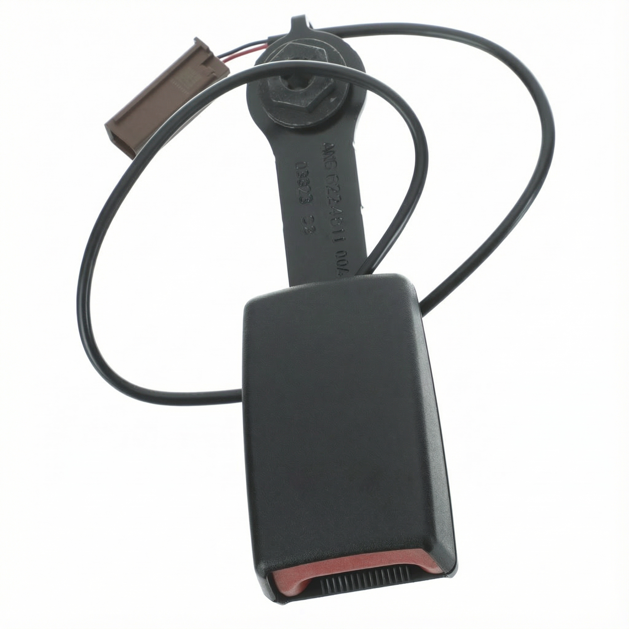 2013-2015 Hyundai Elantra Gray Seat Belt Buckle with Pretensioner - Front, Right (Passenger) (Used OEM)