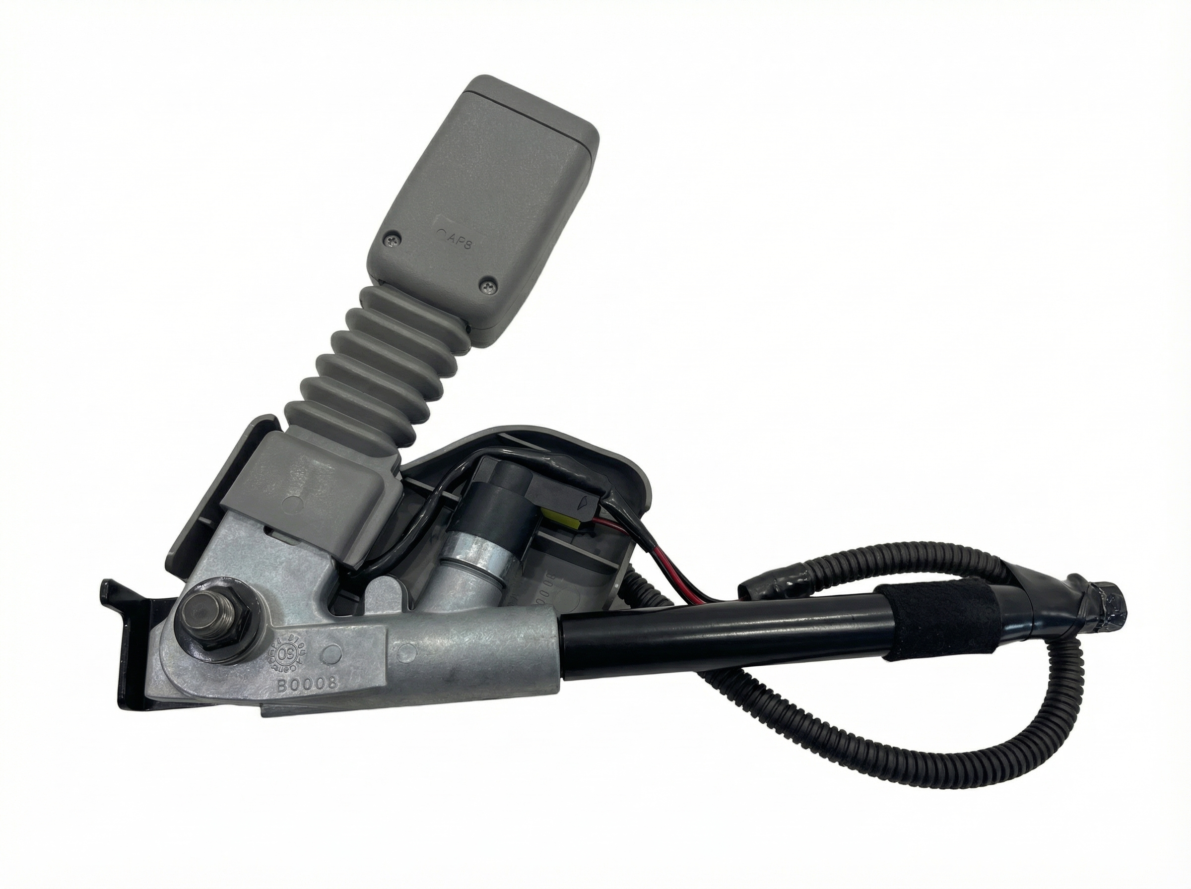 2006-2009 Honda Civic Gray Seat Belt Buckle with Pretensioner - Front (Used OEM)