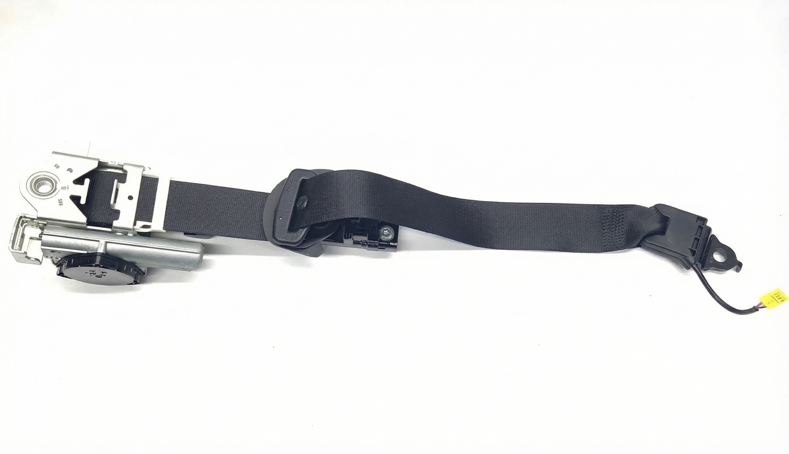 2009-2010 Mercedes-Benz C350 Black Seat Belt Buckle with Pretensioner - Front (Used OEM)