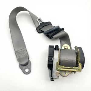 2000-2001 Mercedes-Benz E350 Gray Seat Belt Assembly with Pretensioner - Front (Used OEM)
