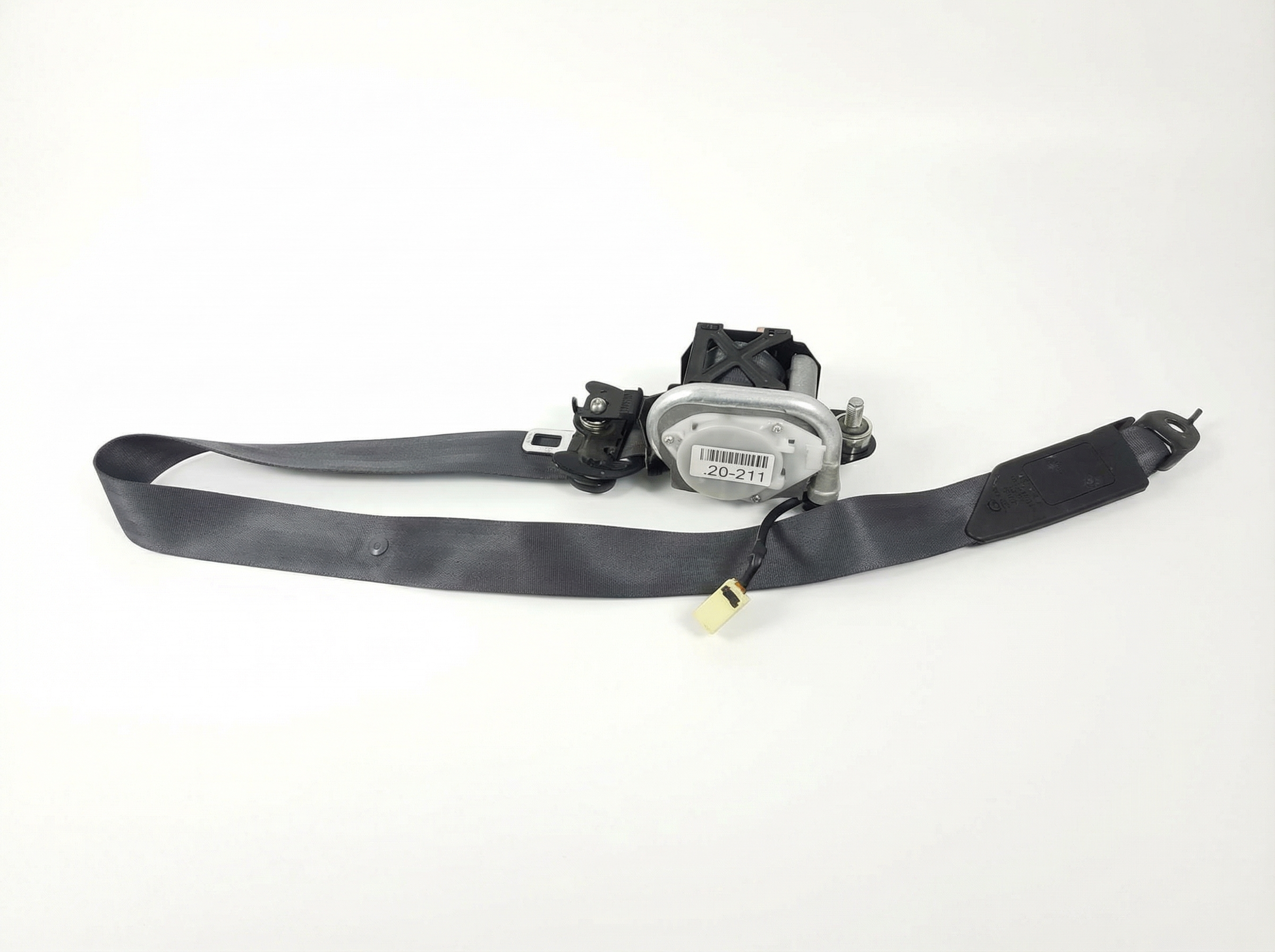 2009-2014 Acura TSX Black Seat Belt Buckle with Pretensioner - Front (Used OEM)