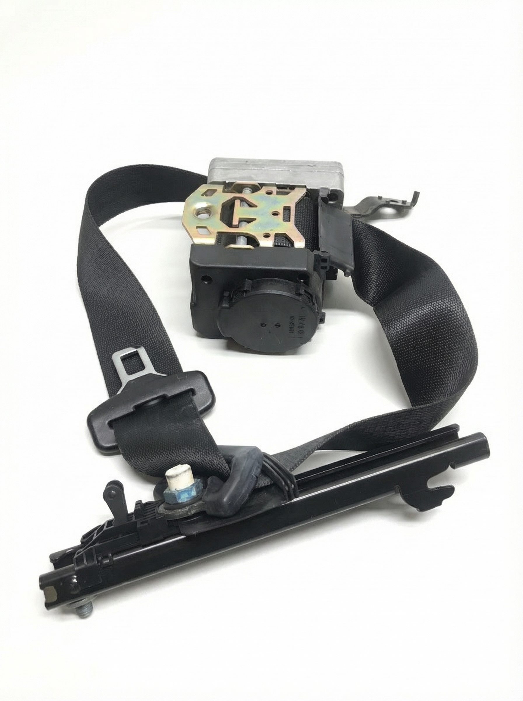 2001-2004 Mercedes-Benz C300 Black Seat Belt Buckle with Pretensioner - Front (Used OEM)