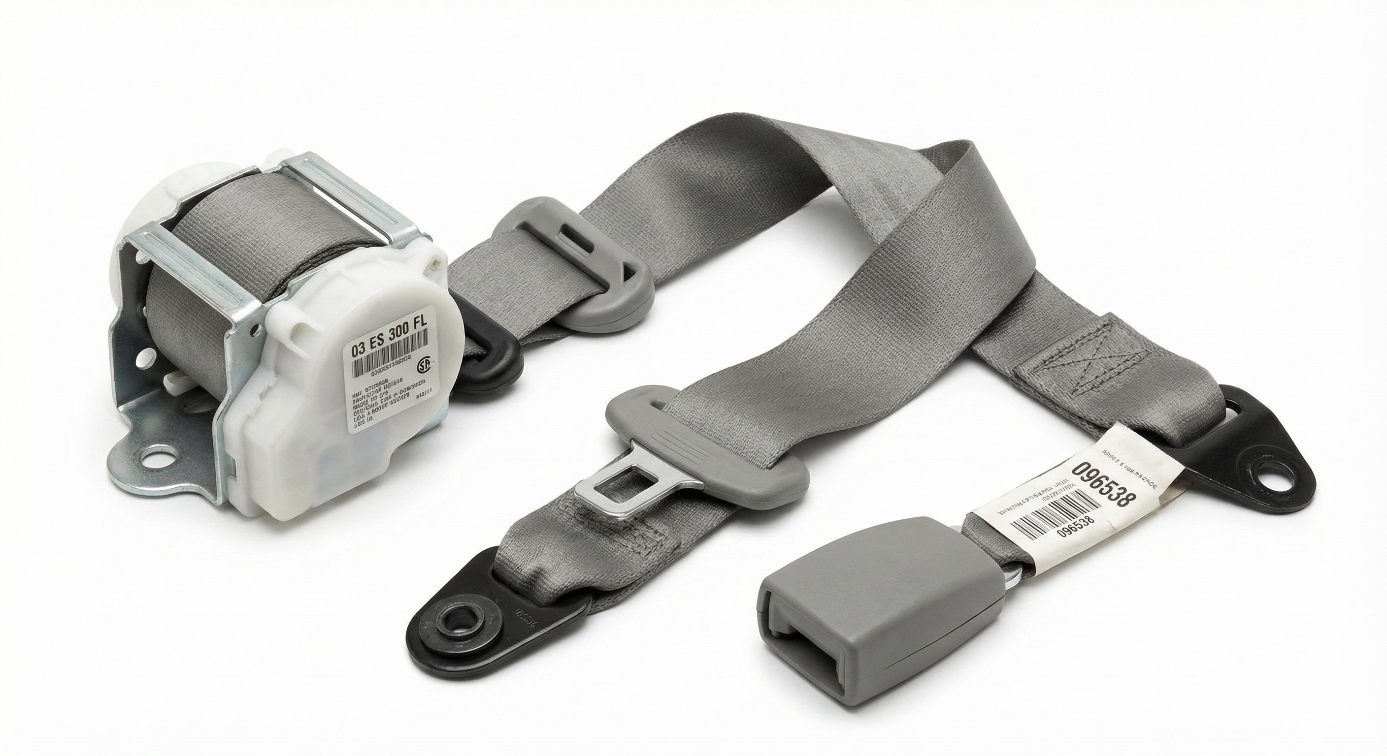 2002-2003 Lexus ES300 Tan Seat Belt Assembly with Pretensioner - Front (Used OEM)