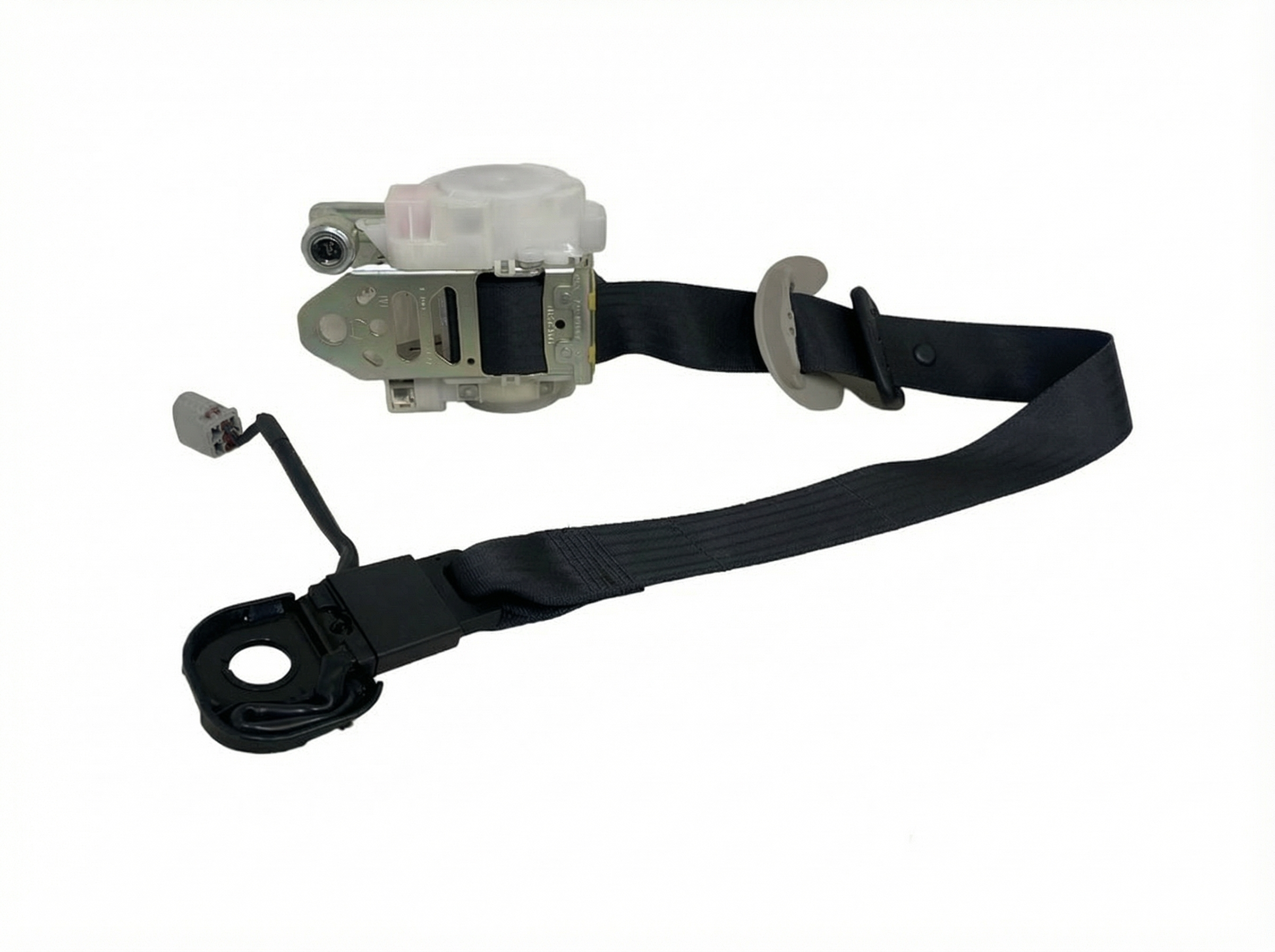 2010-2013 Lexus IS250 Tan Seat Belt Buckle with Pretensioner - Front (Used OEM)