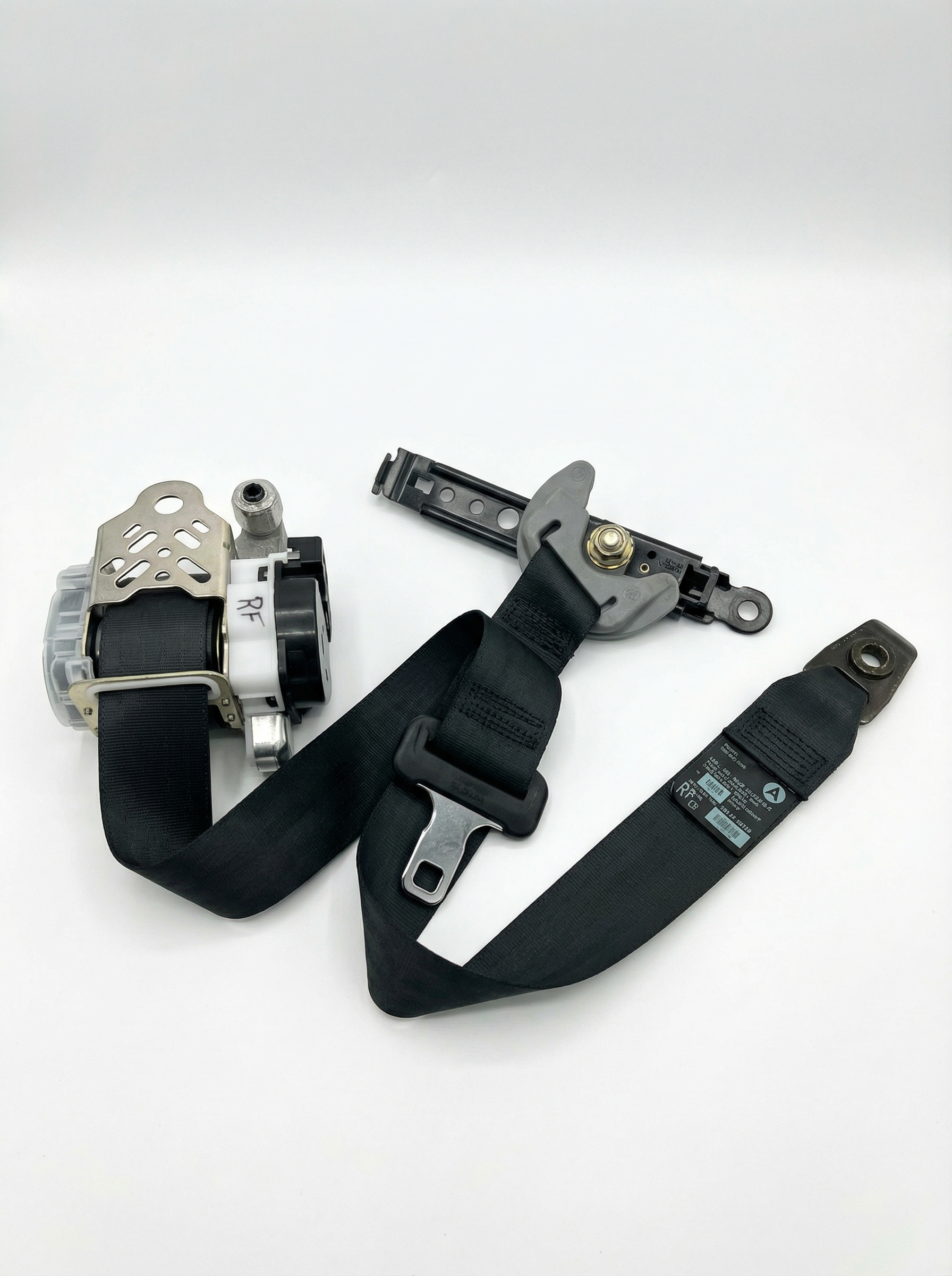 2006 Lexus GS430 Black Seat Belt Buckle with Pretensioner - Front (Used OEM)