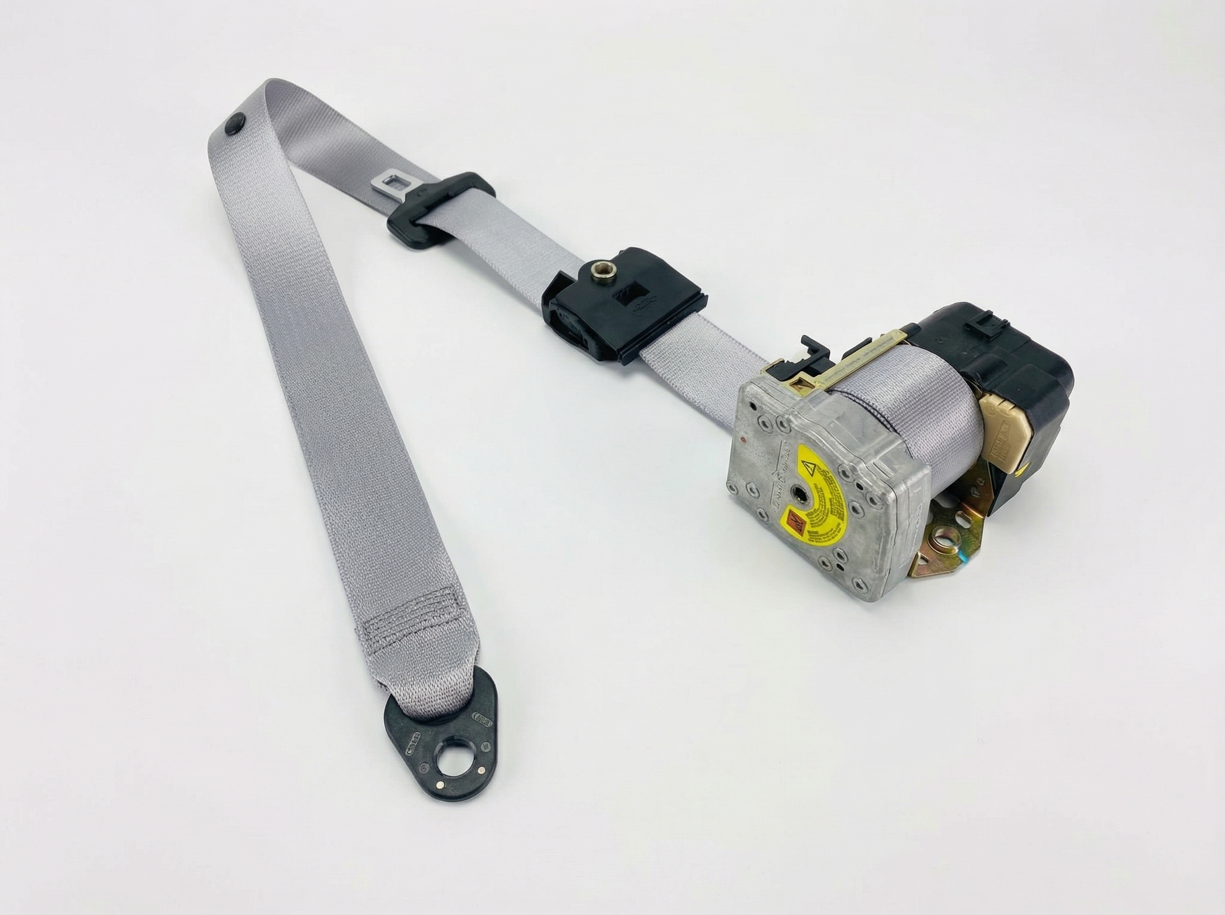 2001-2002 Mercedes-Benz S600 Black Seat Belt Assembly with Pretensioner - Front (Used OEM)