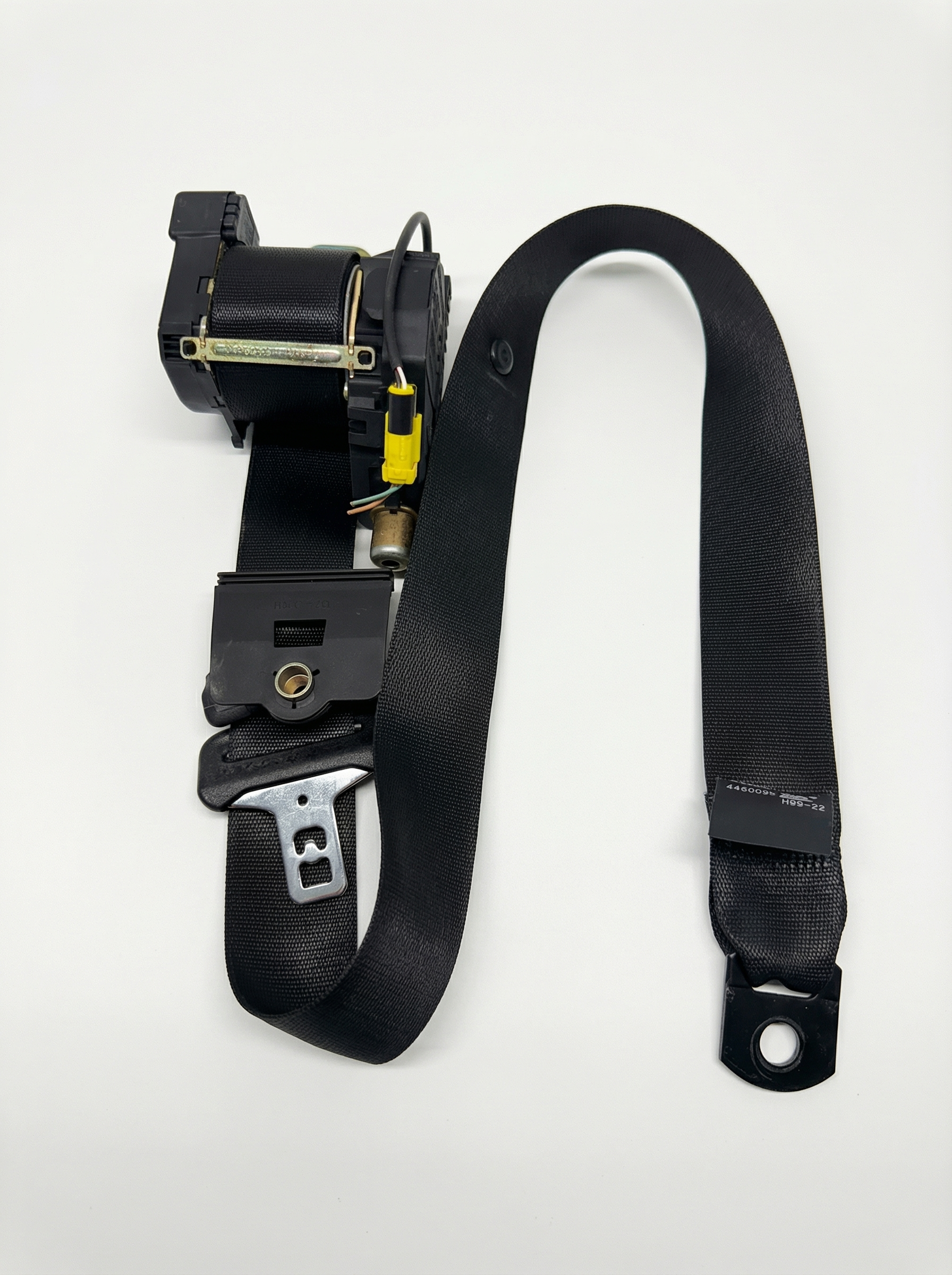2000-2003 Mercedes-Benz ML350 Brown Seat Belt Buckle with Pretensioner - Front (Used OEM)