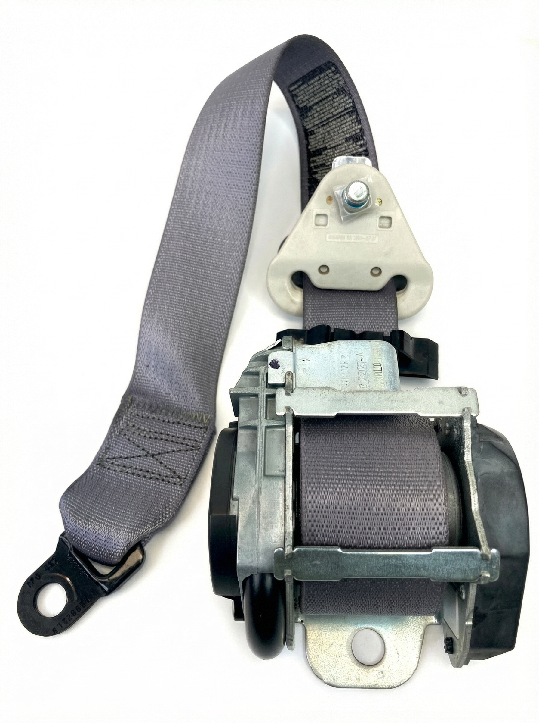 2007-2008 Dodge Caliber Gray Seat Belt Buckle with Pretensioner - Front, Right (Passenger) (Used OEM)