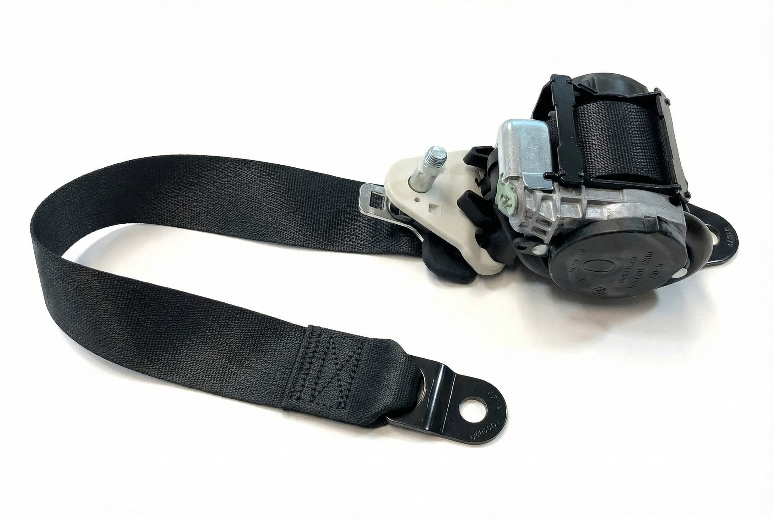 2009-2012 Dodge Caliber Black Seat Belt Buckle with Pretensioner - Front (Used OEM)