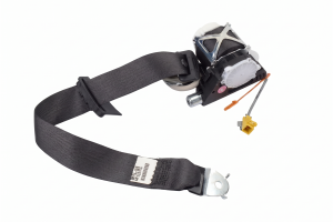 2010 GMC Sierra 1500 Gray Seat Belt Assembly - Front, Left (Driver) (Used OEM)