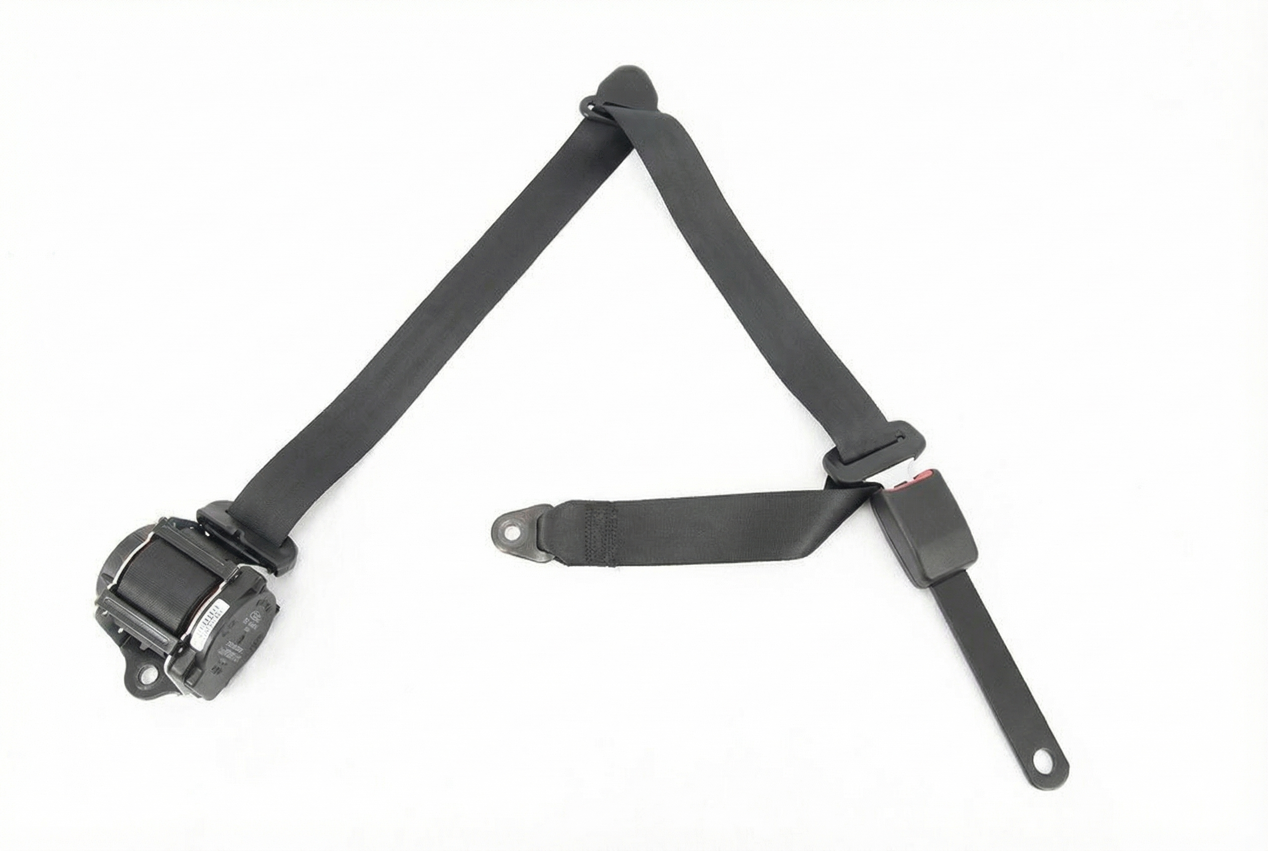 2004-2008 Chrysler Pacifica Black Seat Belt Buckle with Pretensioner - Front, Right (Passenger) (Used OEM)