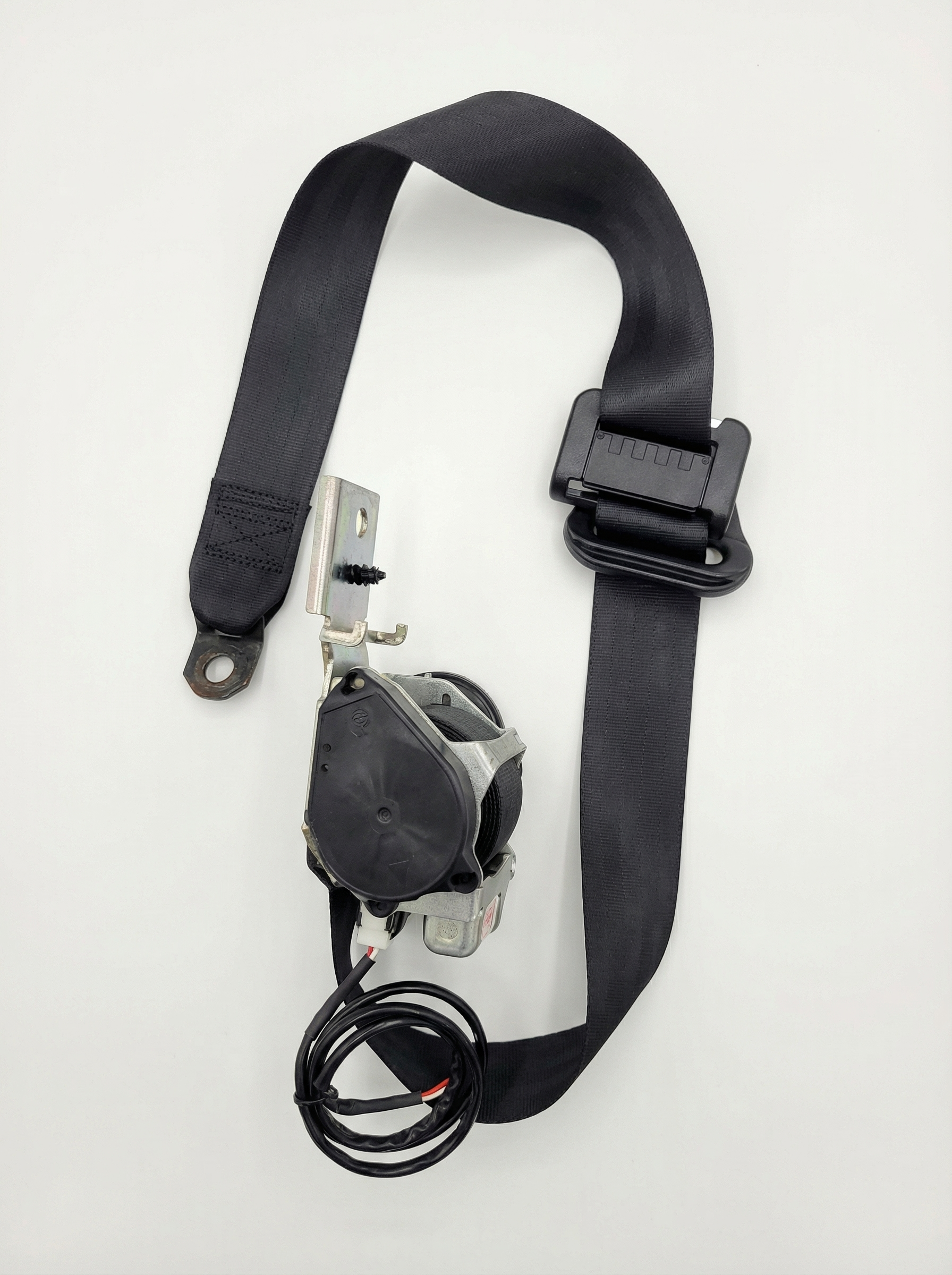 2000-2006 Dodge Stratus Black Seat Belt Buckle with Pretensioner - Front, Right (Passenger) (Used OEM)