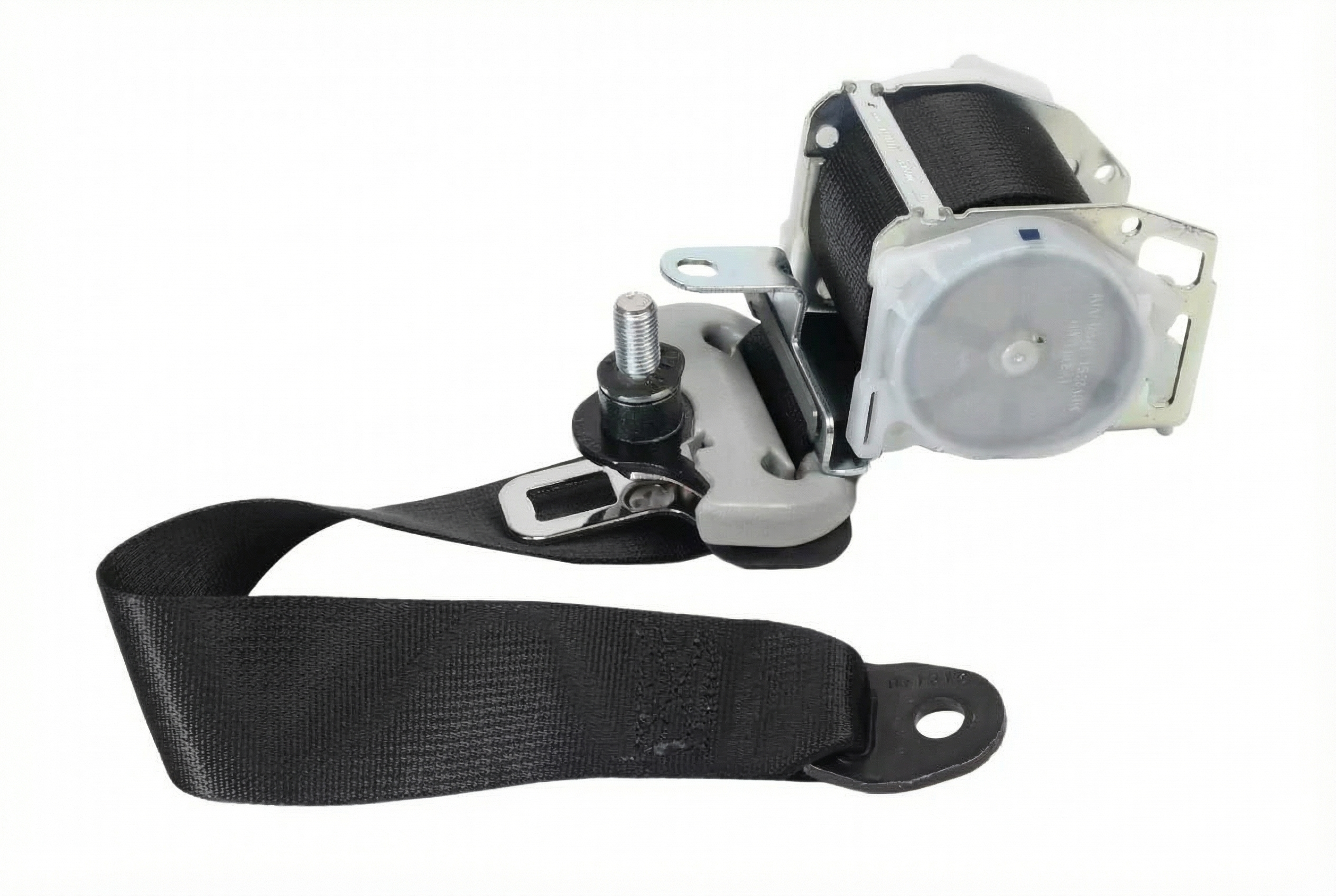 2009-2010 Pontiac Vibe Black Seat Belt Buckle with Pretensioner - Front (Used OEM)