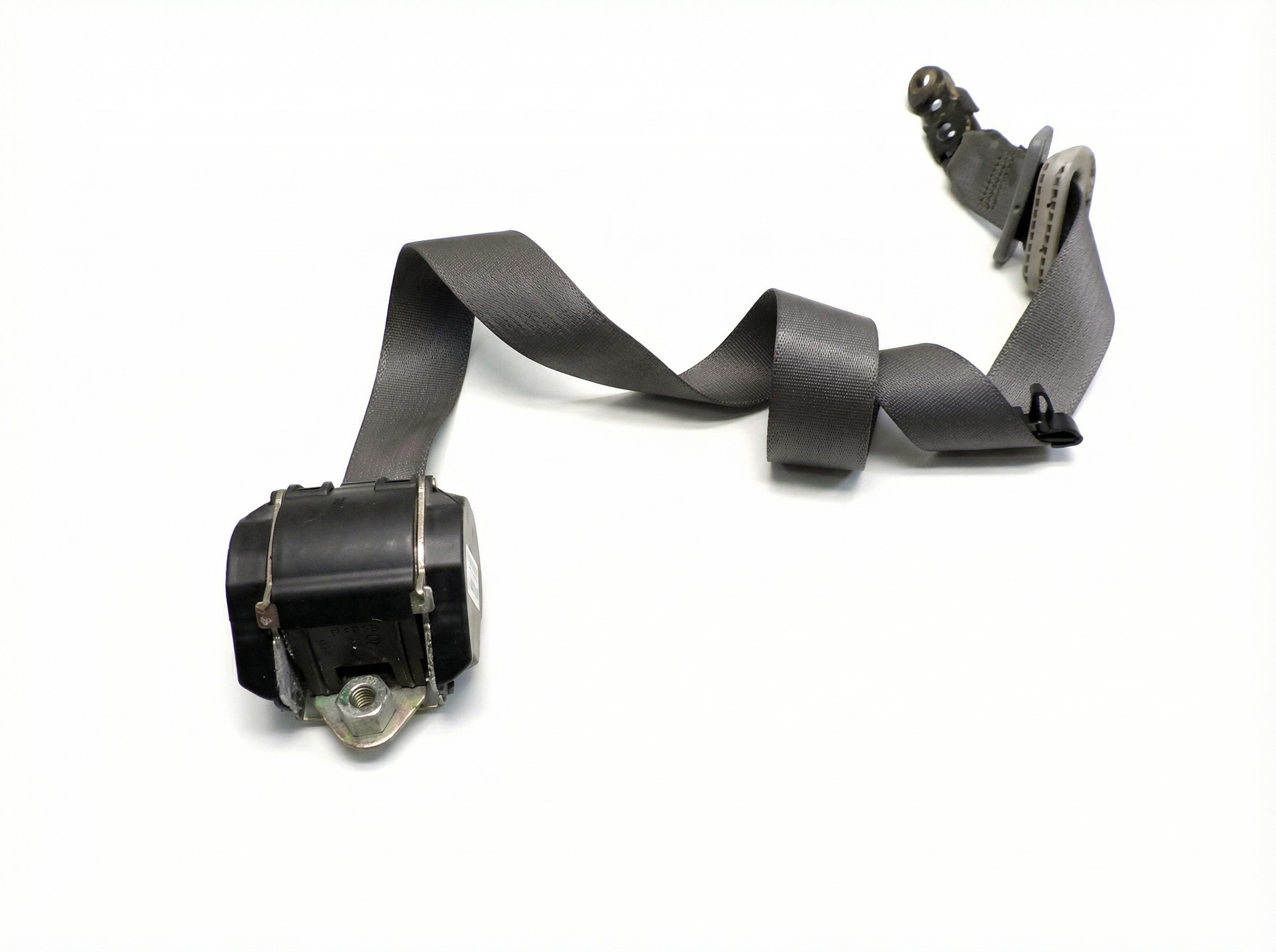 2002-2003 Saturn Vue Gray Seat Belt Buckle with Pretensioner - Front (Used OEM)