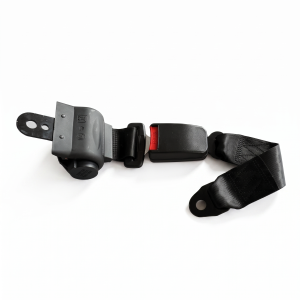 1999-2000 GMC Sierra 1500 Gray Seat Belt Assembly - Front (Used OEM)