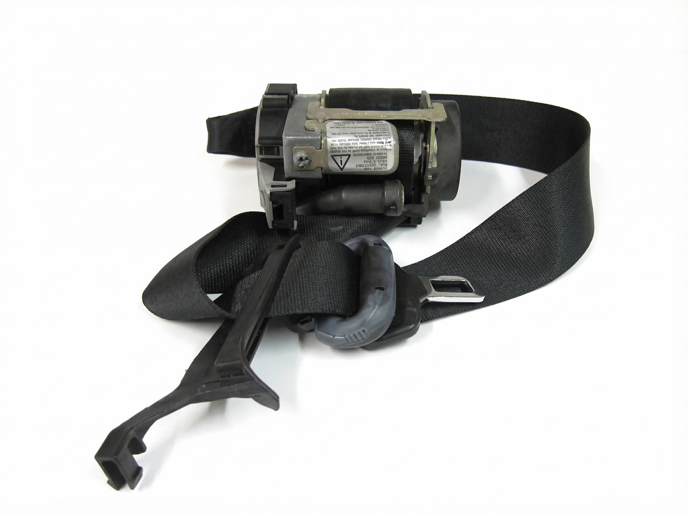 1998-2003 Mercedes-Benz CLK320 Black Seat Belt Buckle with Pretensioner - Front (Used OEM)