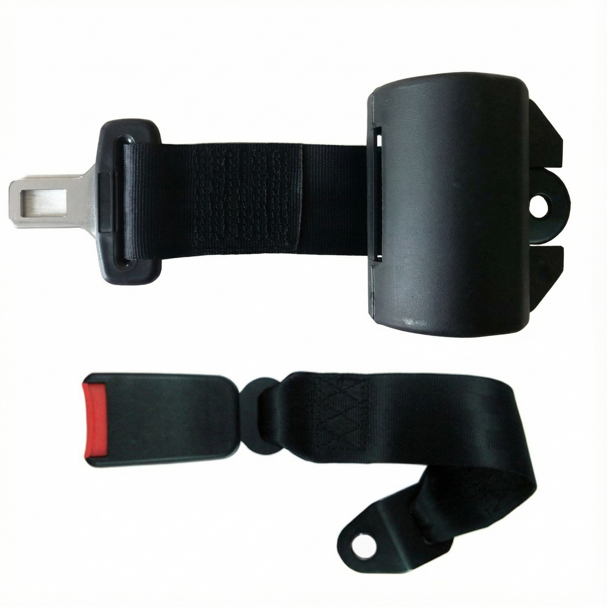 1996-2000 BMW Z3 Black Seat Belt Buckle with Pretensioner - Front (Used OEM)