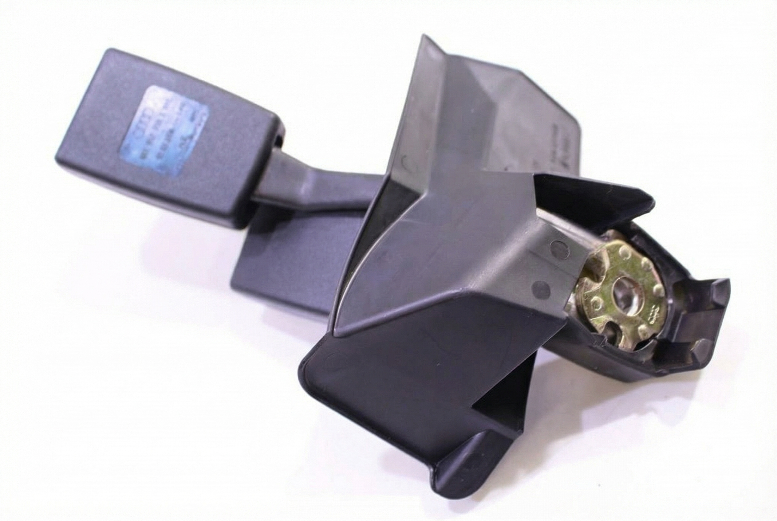 2003-2010 Audi A8 Gray Seat Belt Buckle Pretensioner - Front (Used OEM)
