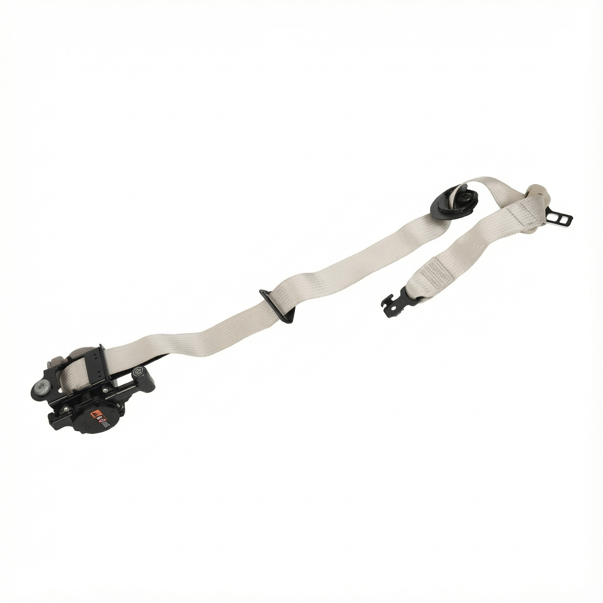 1993-1997 Volvo 850 Tan Seat Belt Assembly with Pretensioner - Front (Used OEM)