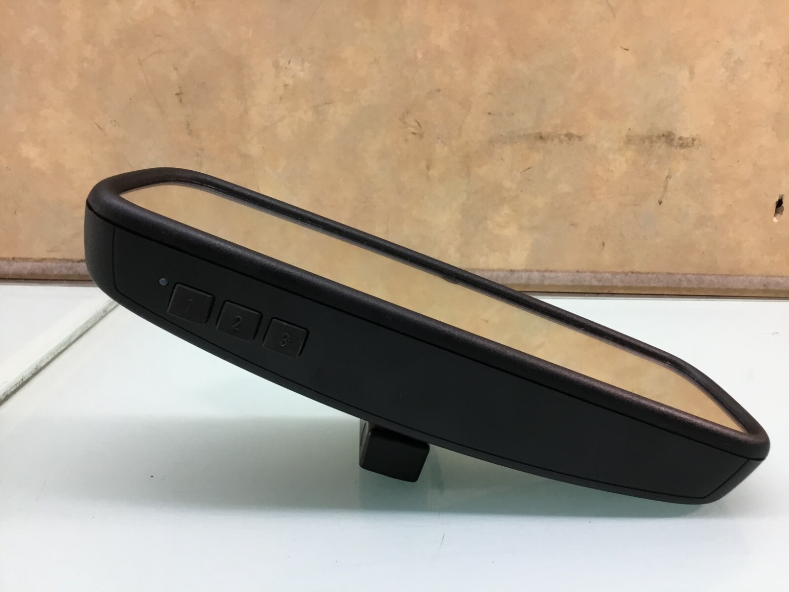 2010-2011 Jaguar XJ Auto-Dimming Interior Rear View Mirror with Garage Door Opener (Used OEM)
