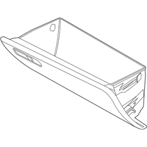 2020-2025 Hyundai Palisade Black Glove Box (Used OEM)