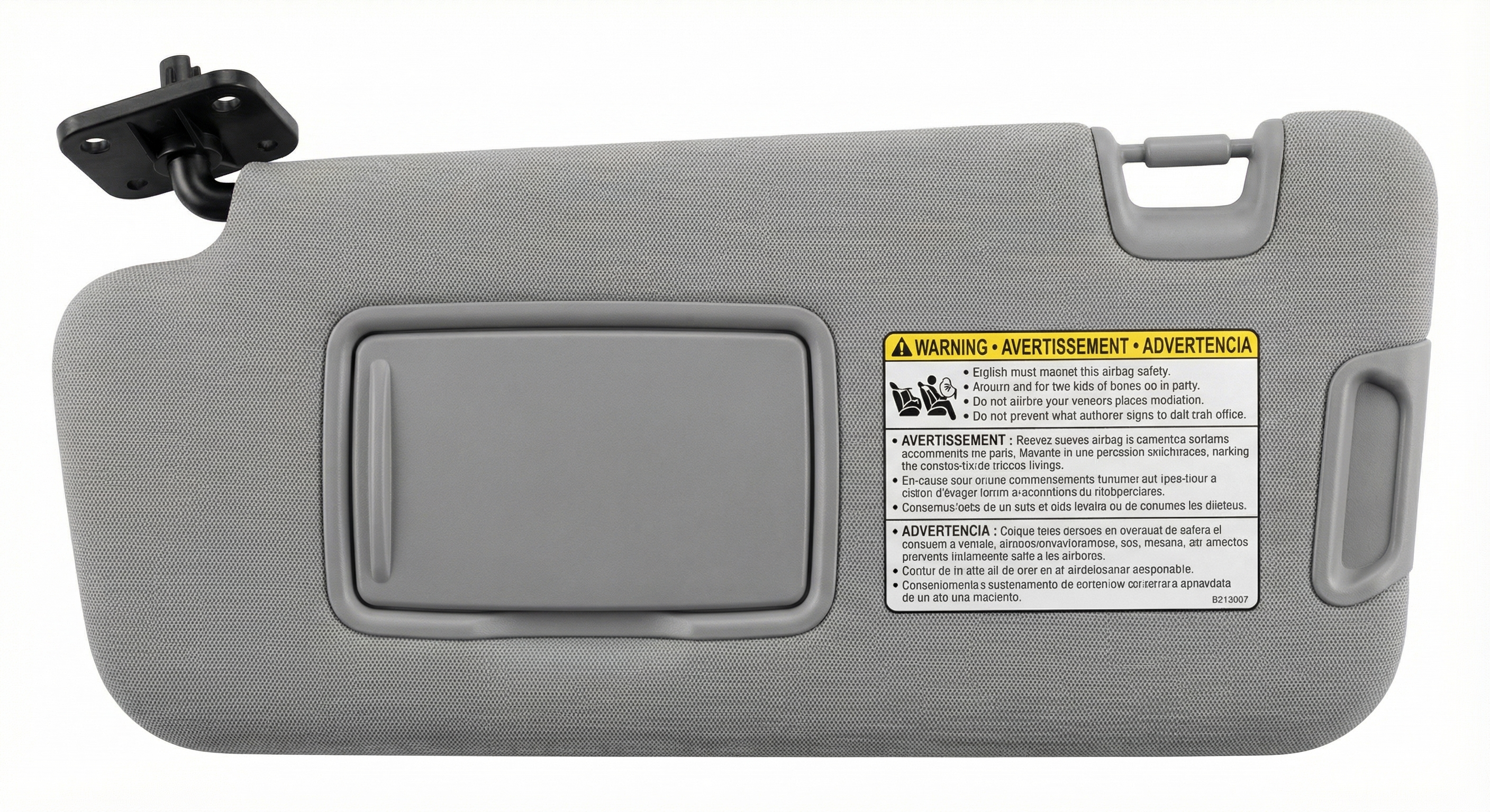 2023-2025 Kia Niro Gray Sun Visor - Left (Driver) (Used OEM)
