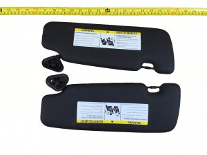 2024-2025 Volkswagen Atlas Black Sun Visor with Mirror - Right (Passenger) (Used OEM)