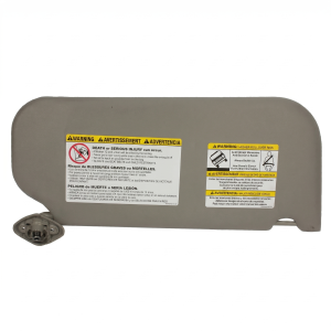 2008-2010 Ford F-550 Super Duty Gray Non-Illuminated Sun Visor - Left (Driver) (Used OEM)