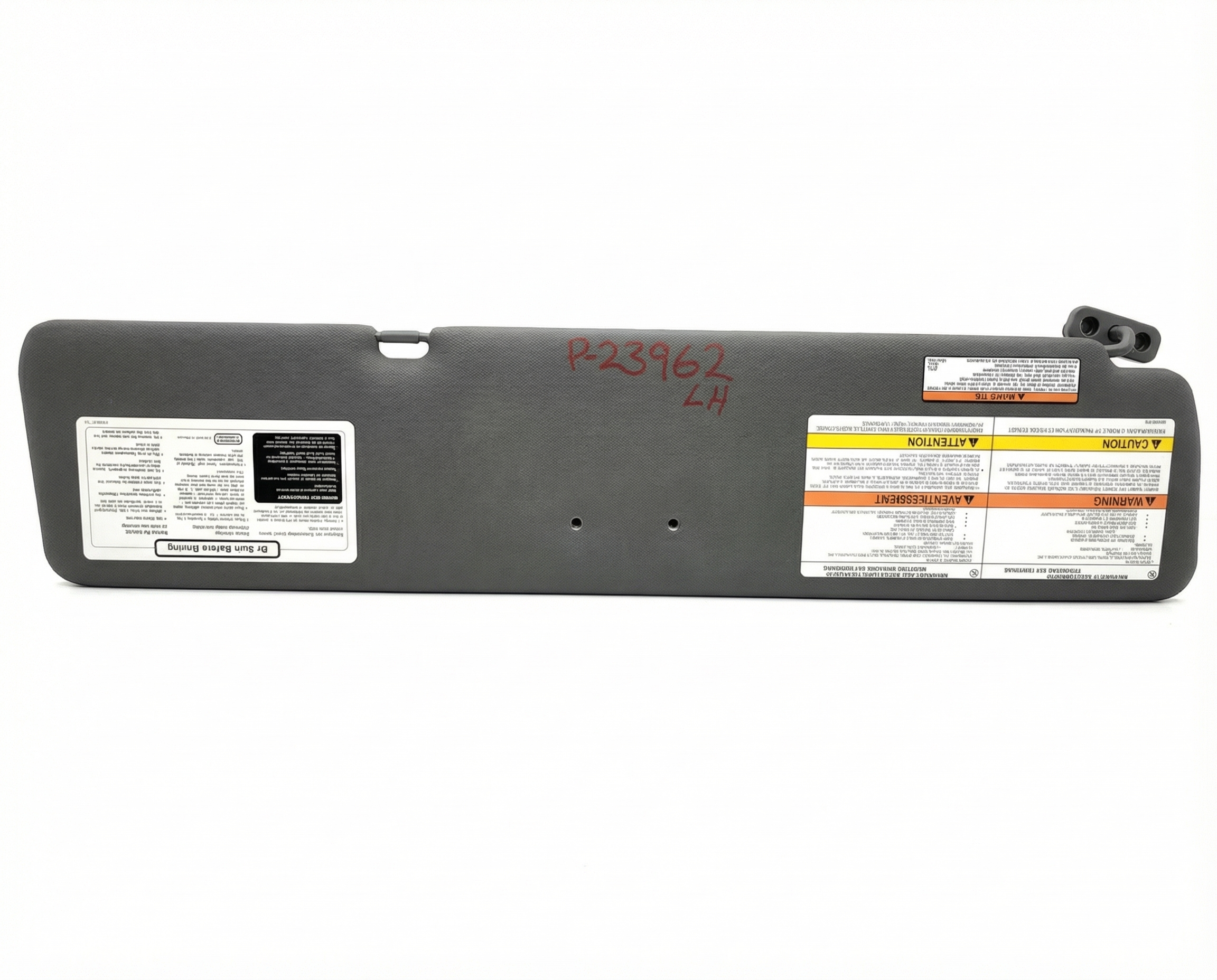 2019-2025 Toyota RAV4 Gray Sun Visor (Used OEM)