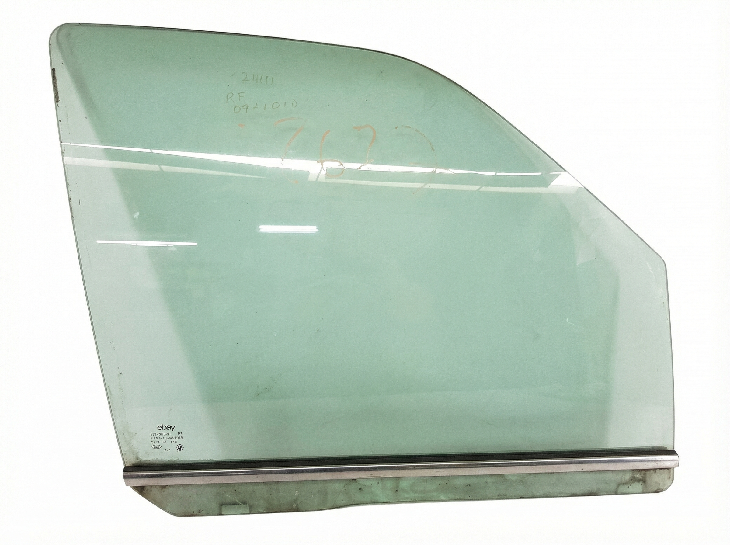 2007-2015 Lincoln Navigator Door Glass - Front, Right (Passenger) (Used OEM)