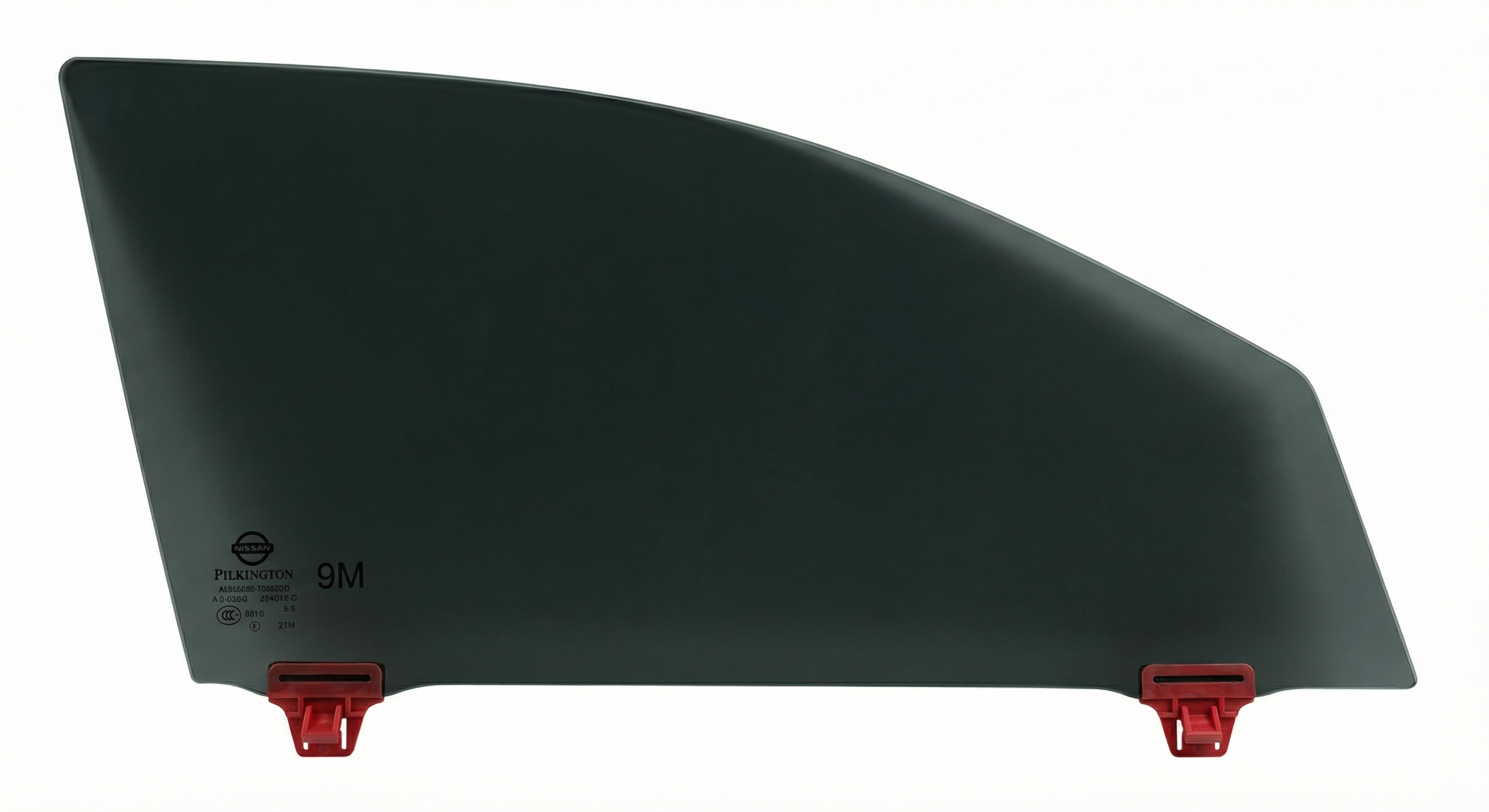2015-2024 Nissan Murano Rear Door Window Glass - Left (Driver) (Used OEM)