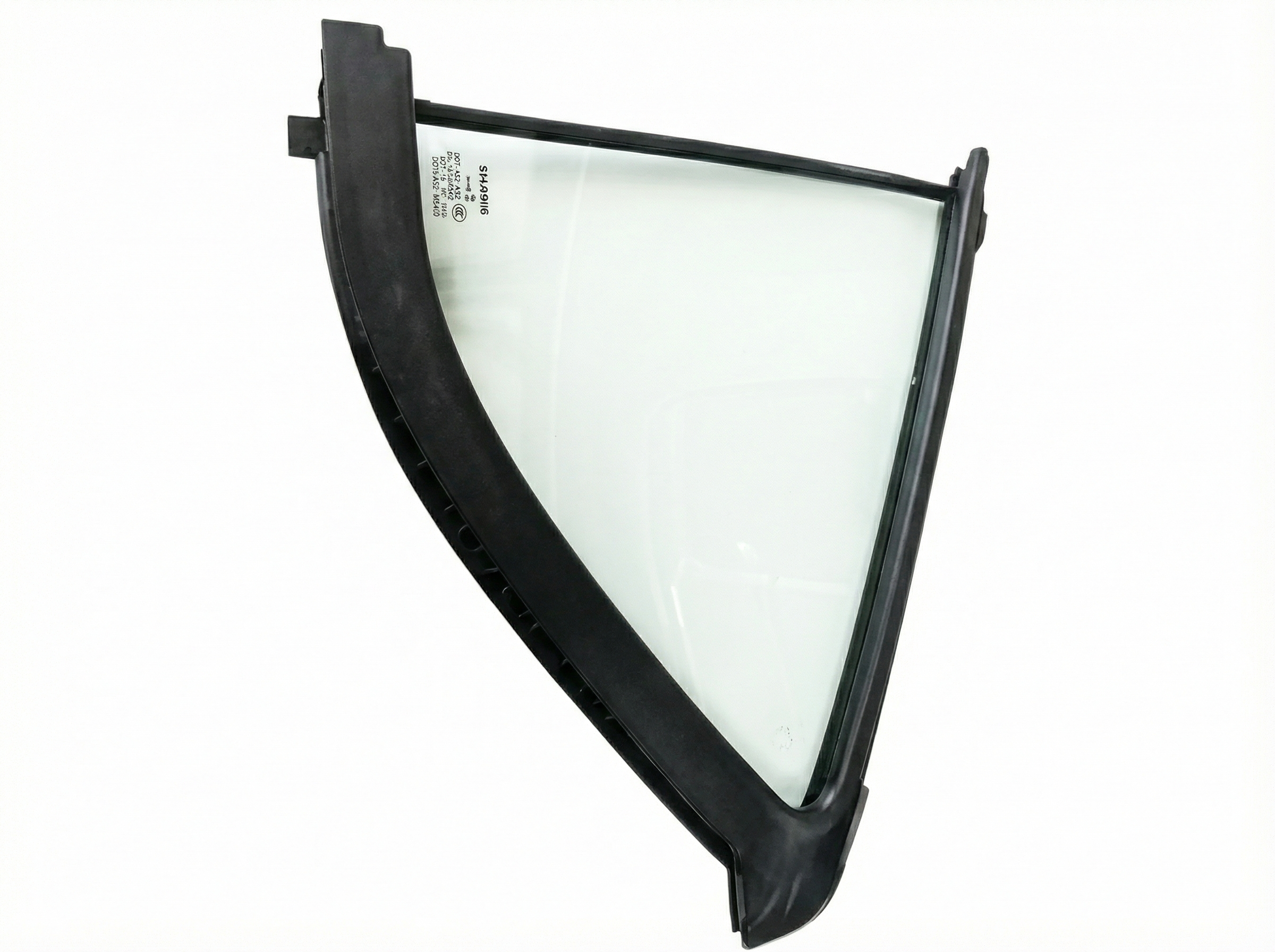 2012-2019 Nissan Versa Rear Door Window Glass - Right (Passenger) (Used OEM)