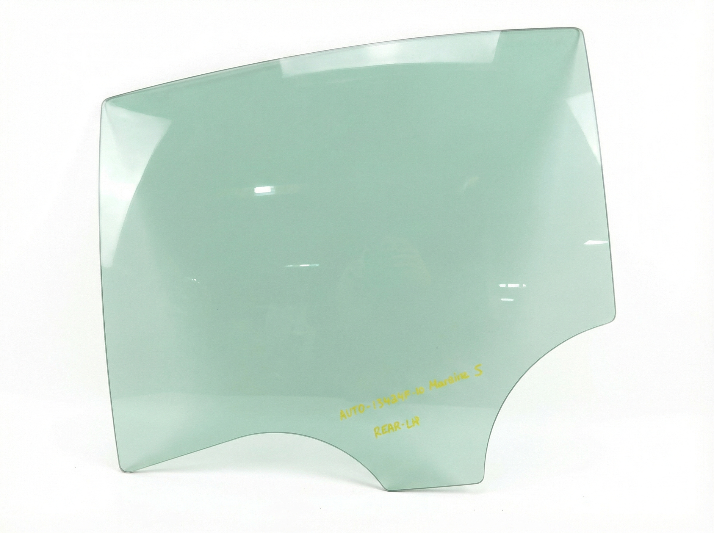 2010-2013 Mazda 3 Door Window Glass - Rear, Left (Driver) (Used OEM)
