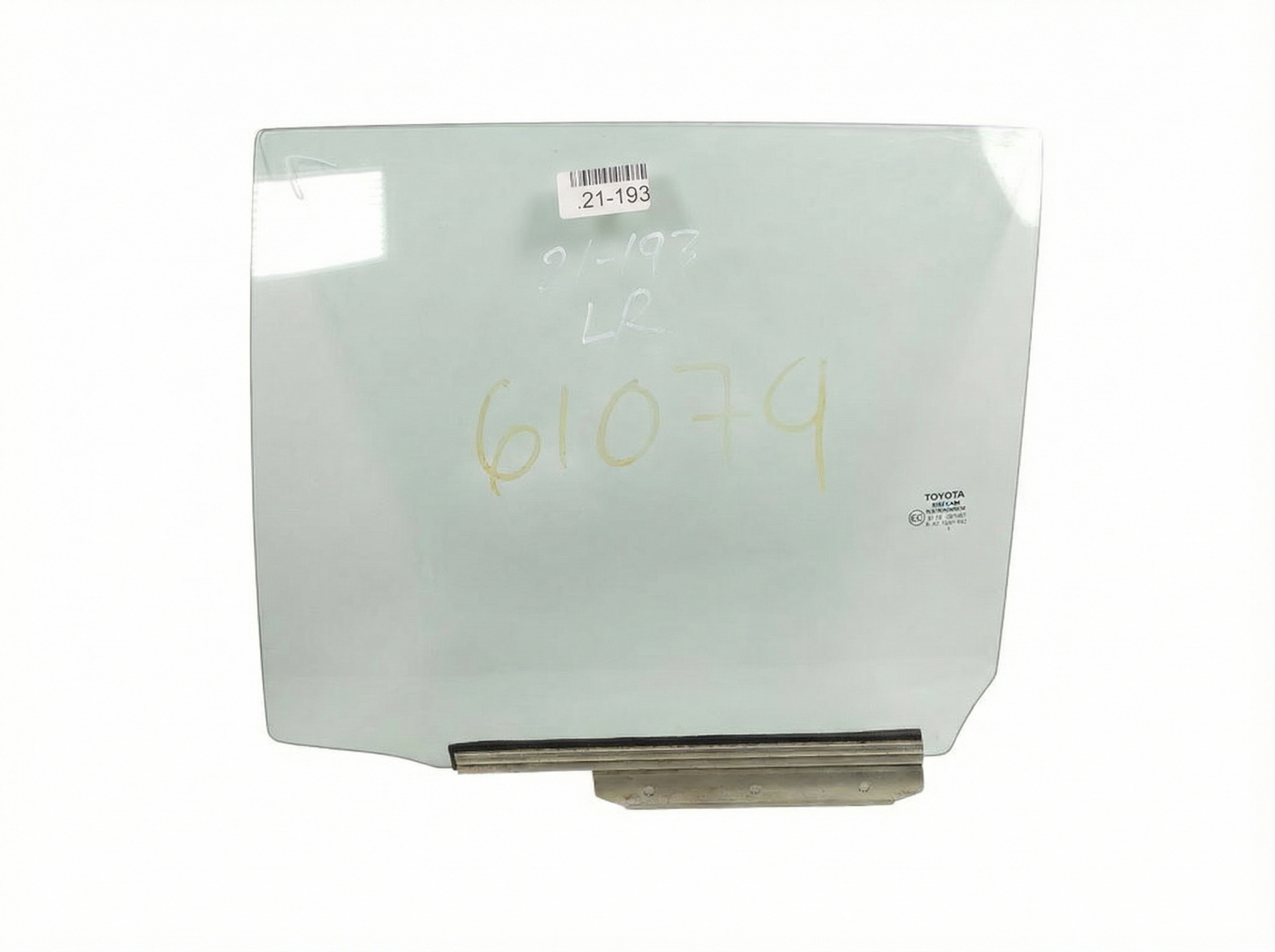 2018-2022 Toyota C-HR Rear Door Window Glass - Left (Driver) (Used OEM)
