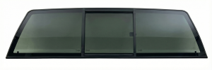 2002-2016 Ford F-550 Super Duty Flip-Out Rear Door Window Glass - Left (Driver) (Used OEM)