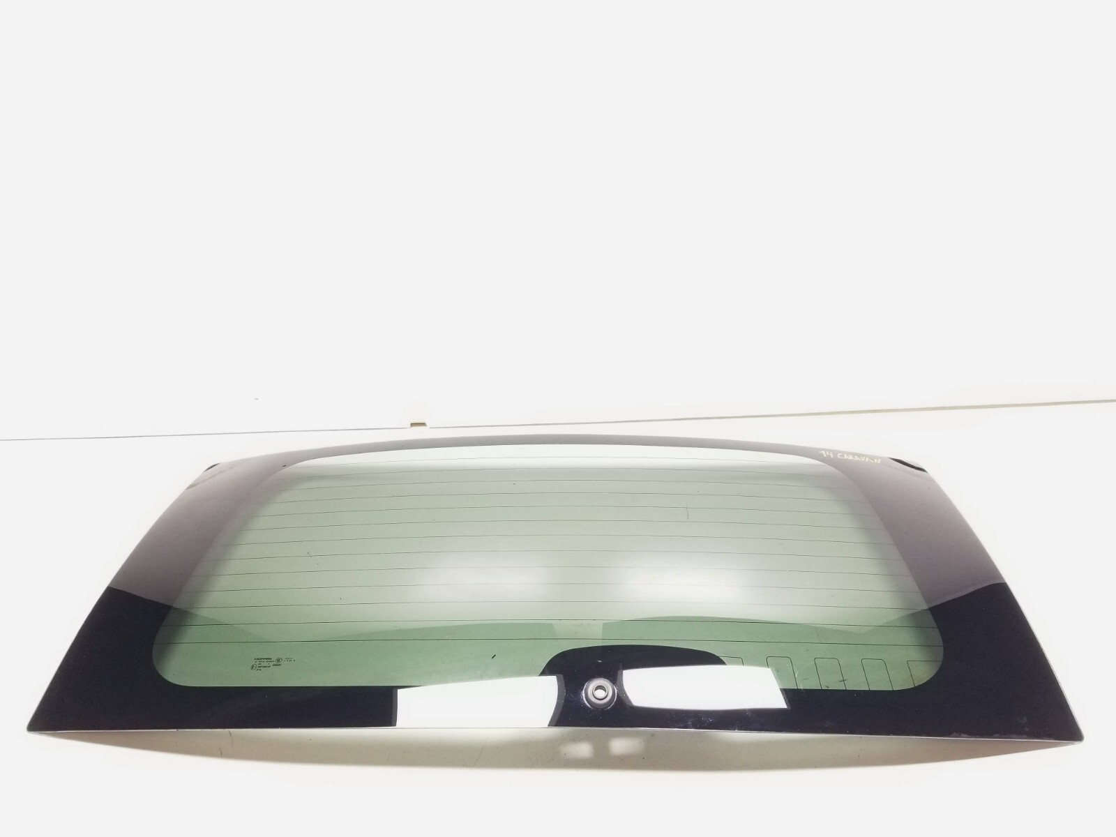 2008-2012 GMC Canyon Extended Cab Rear Door Window Glass - Left (Driver) (Used OEM)