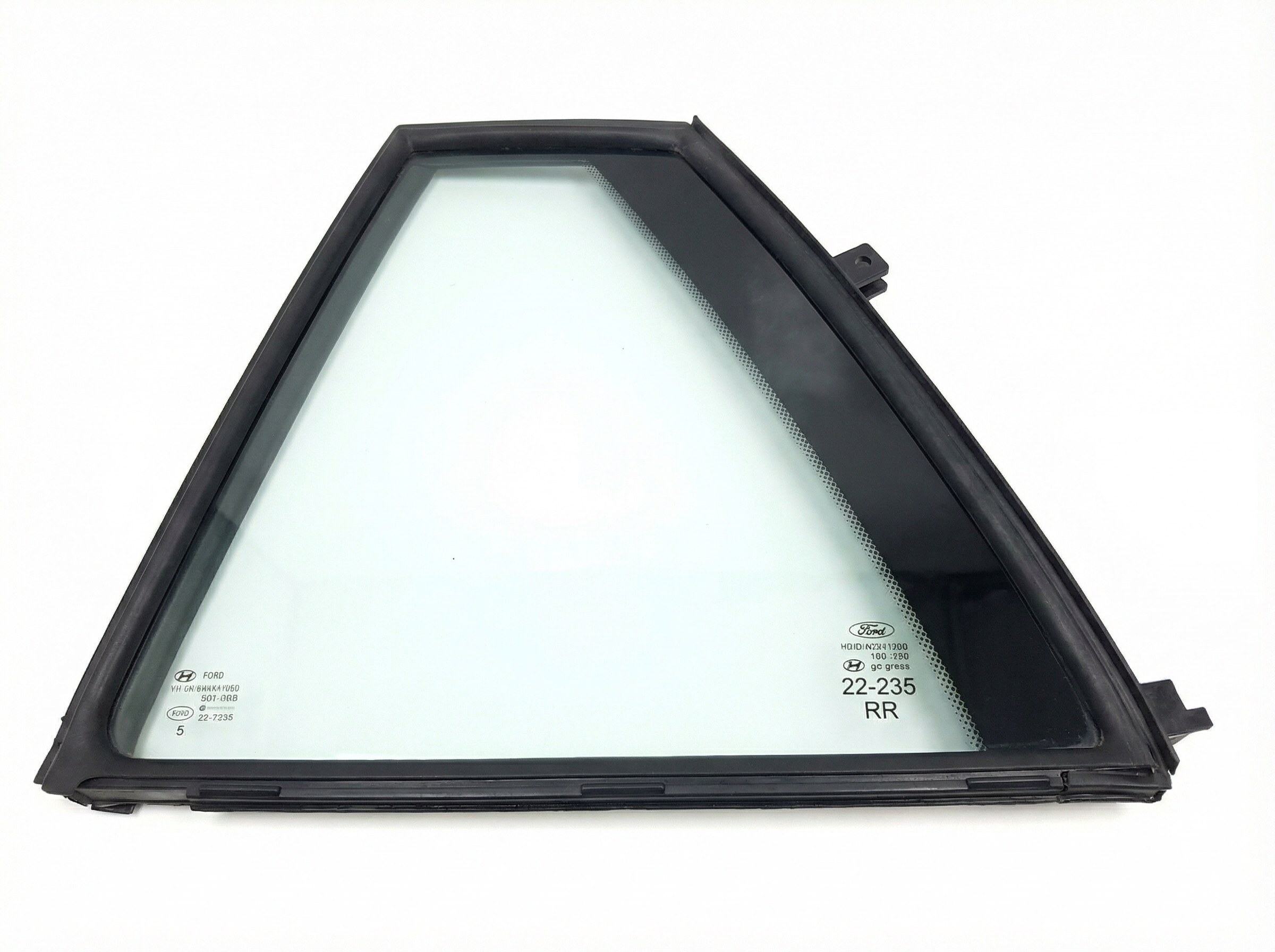 2017-2020 Hyundai Elantra Door Glass - Rear, Right (Passenger) (Used OEM)