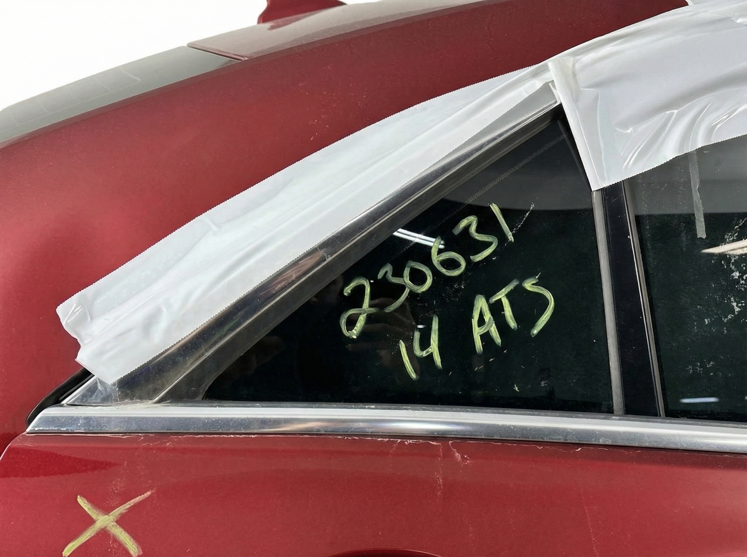 2014-2018 Cadillac ATS Front Door Glass - Rear, Right (Passenger) (Used OEM)